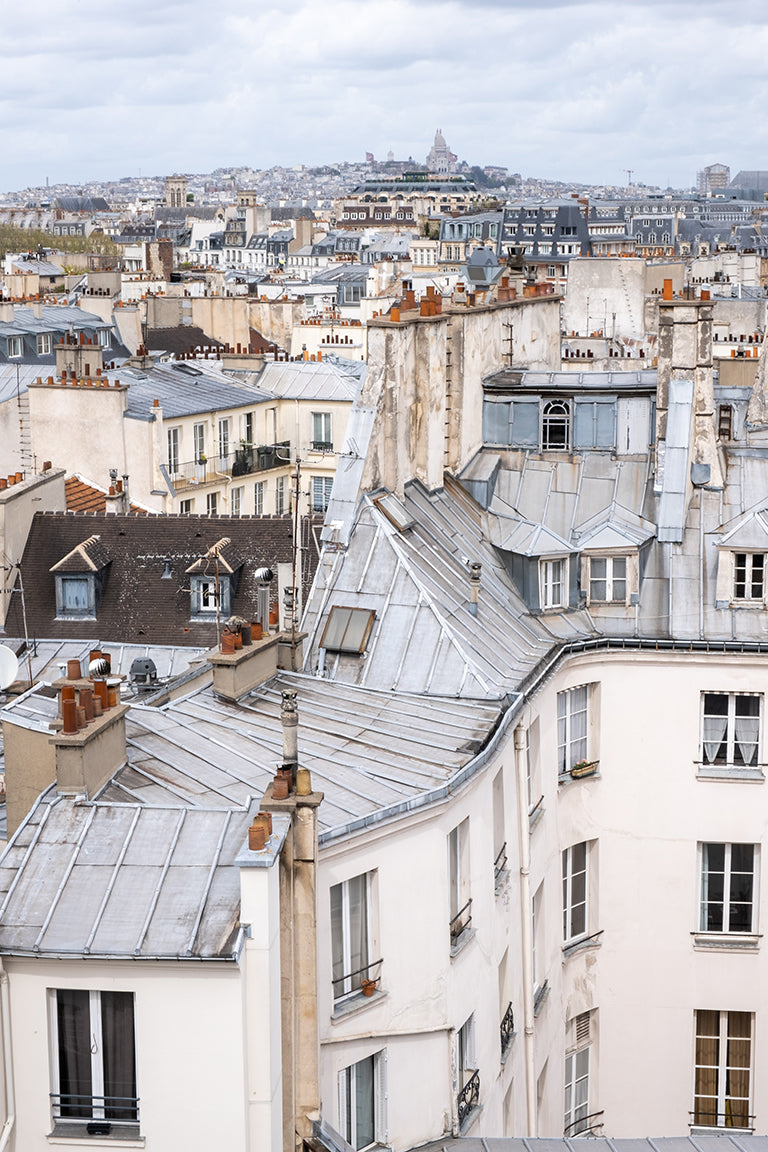 Right Bank Parisian Rooftops