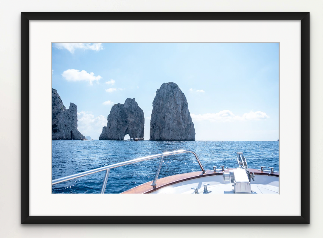 Summer Boat Ride in Capri