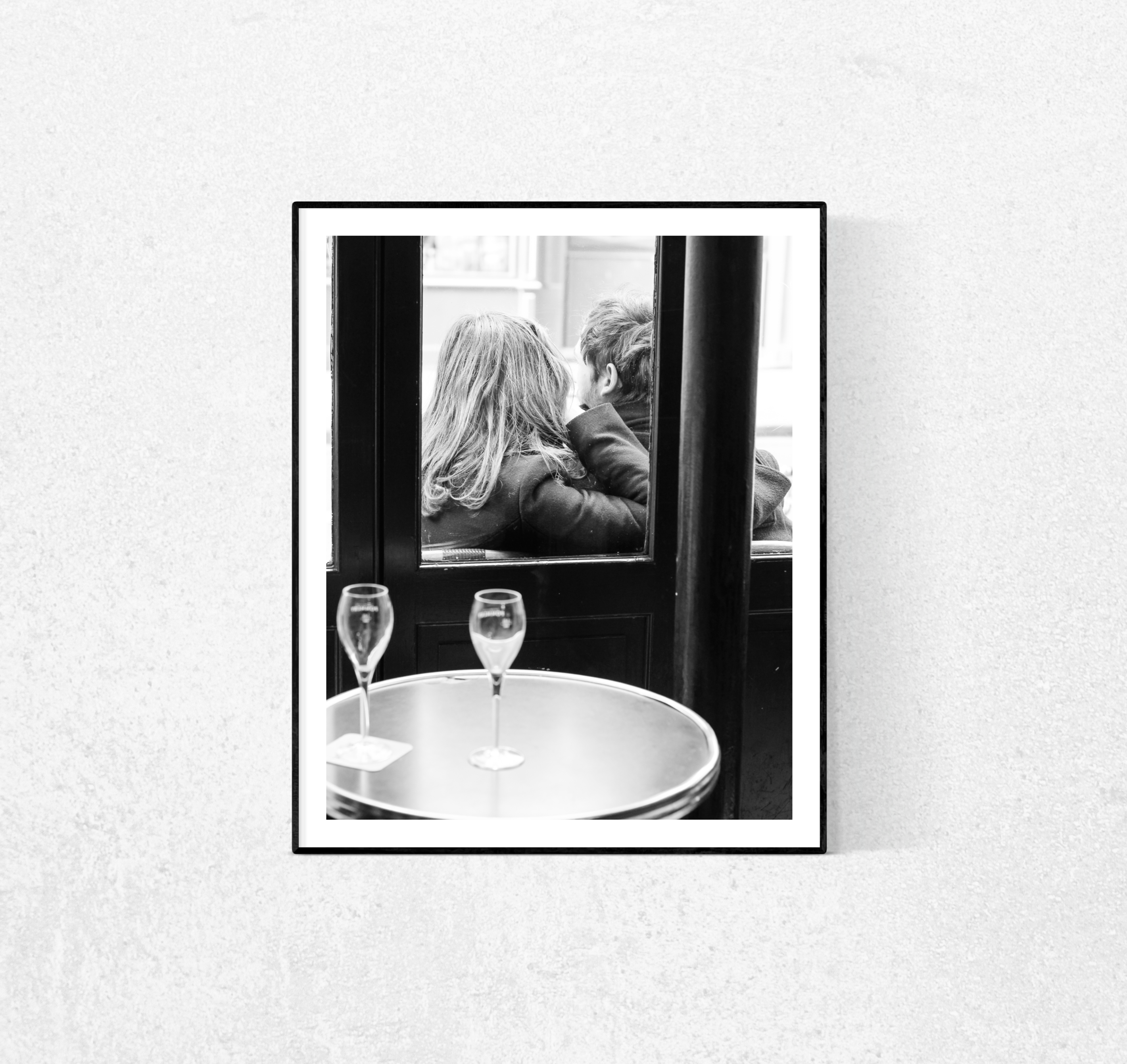 Lovers in a Paris Café - Every Day Paris