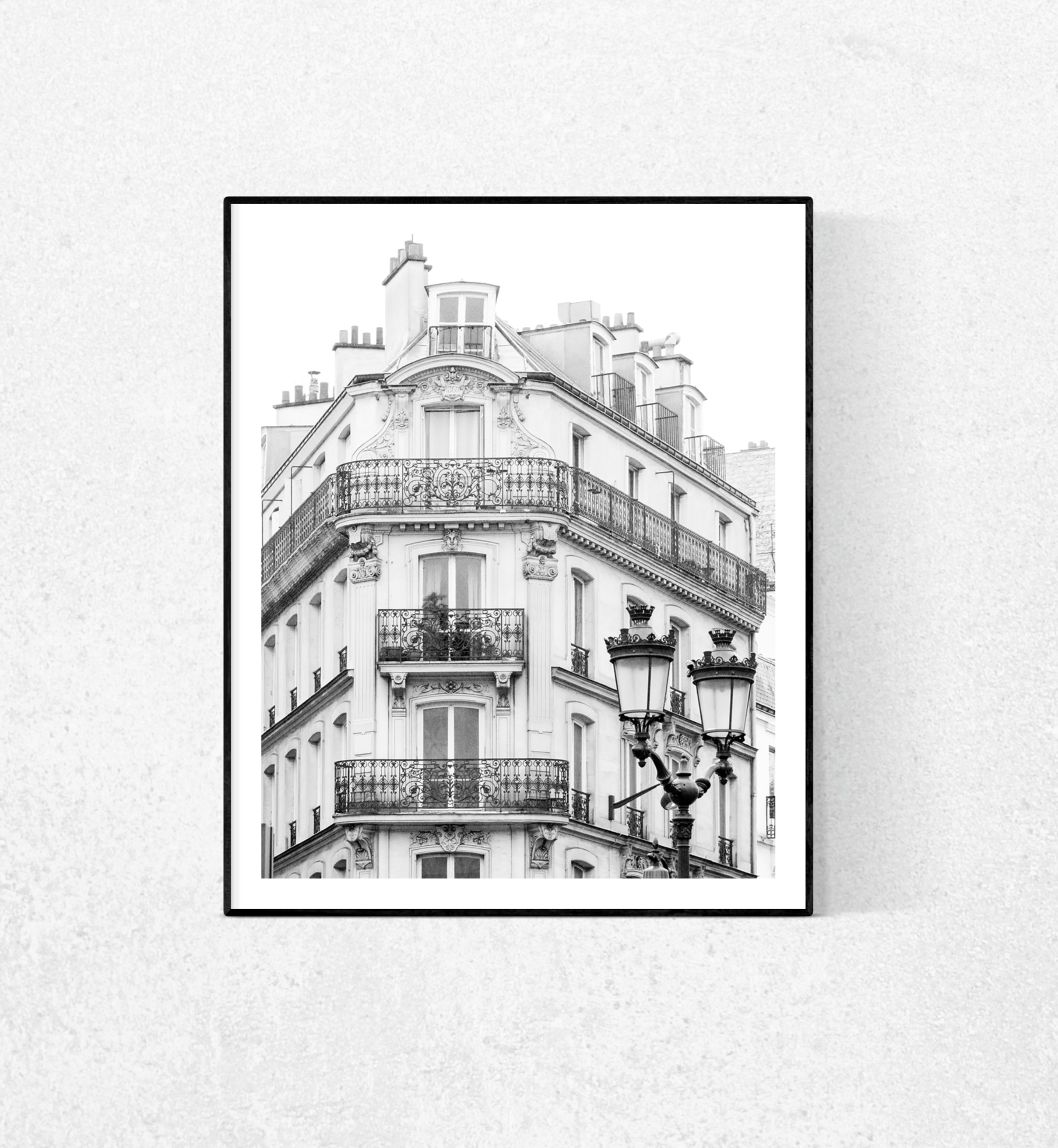 Parisian Apartments in Black and White - Every Day Paris