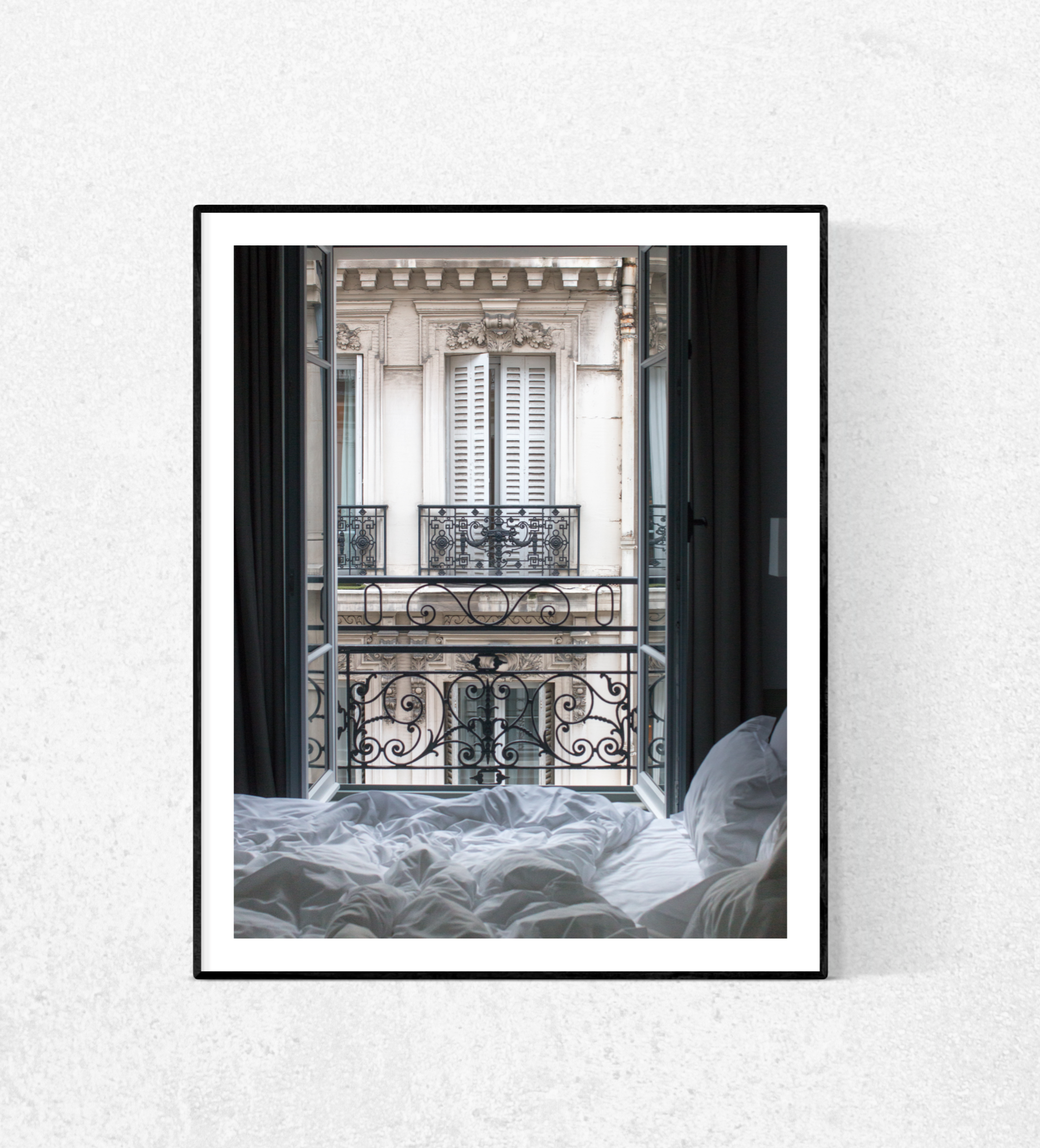 Parisian Bedroom Scene - Every Day Paris