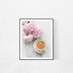 Coffee and Peonies - Every Day Paris