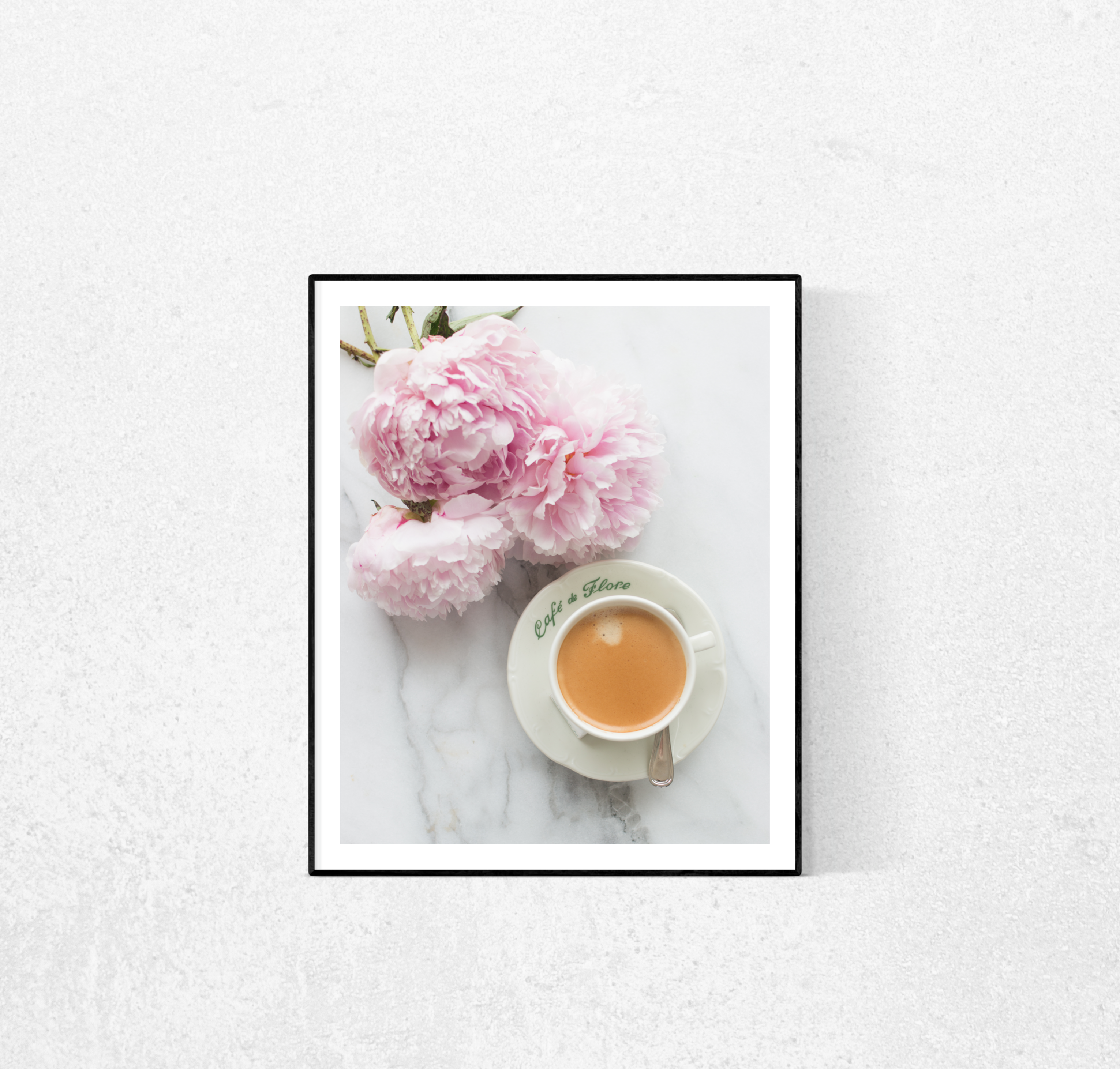 Coffee and Peonies - Every Day Paris