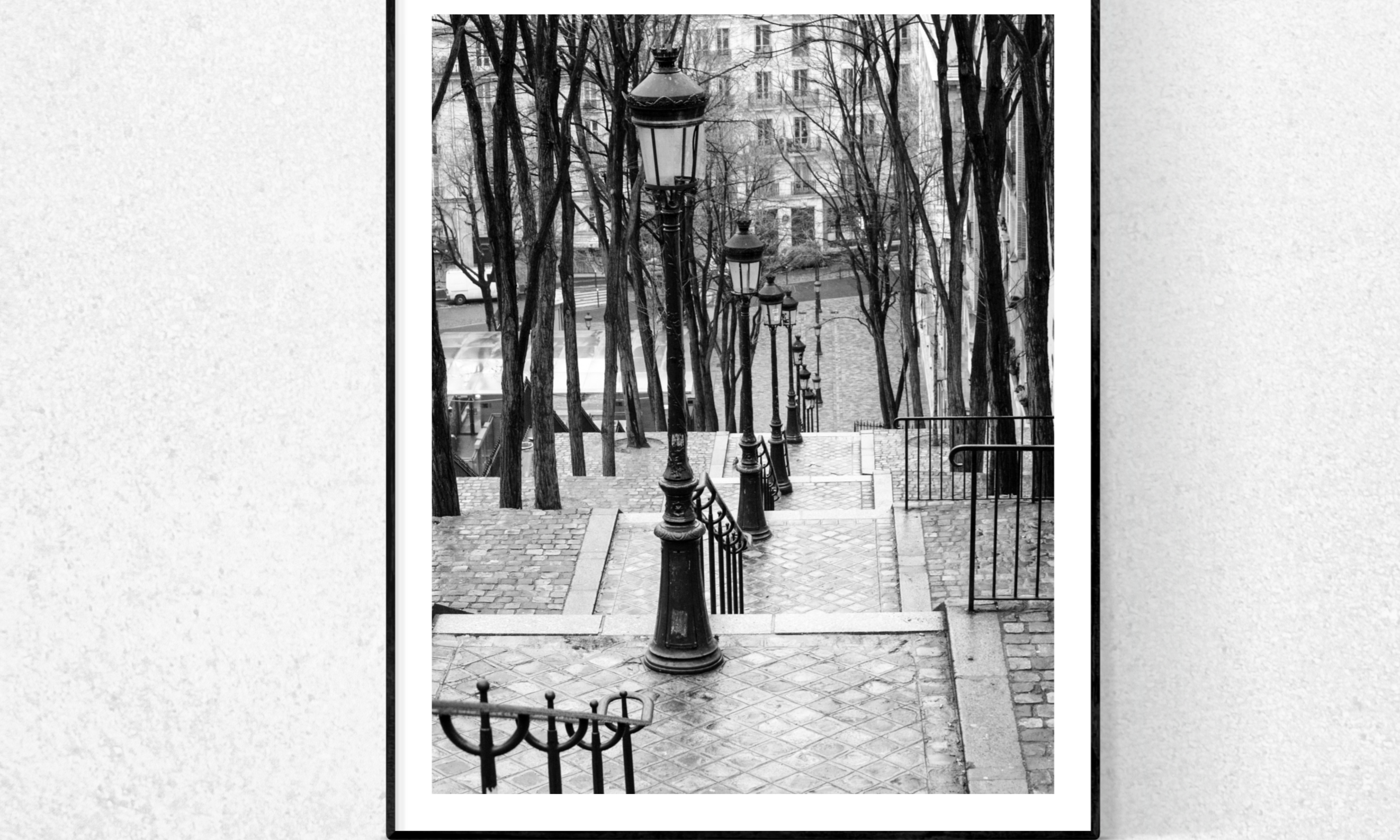 Taking the stairs in Montmartre - Every Day Paris