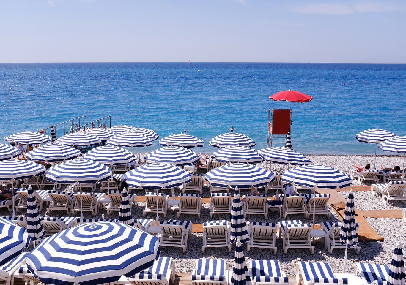 Summer on Ruhl Plage Nice France - Every Day Paris