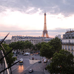 Eiffel Tower Balcony View at Sunset - Every Day Paris