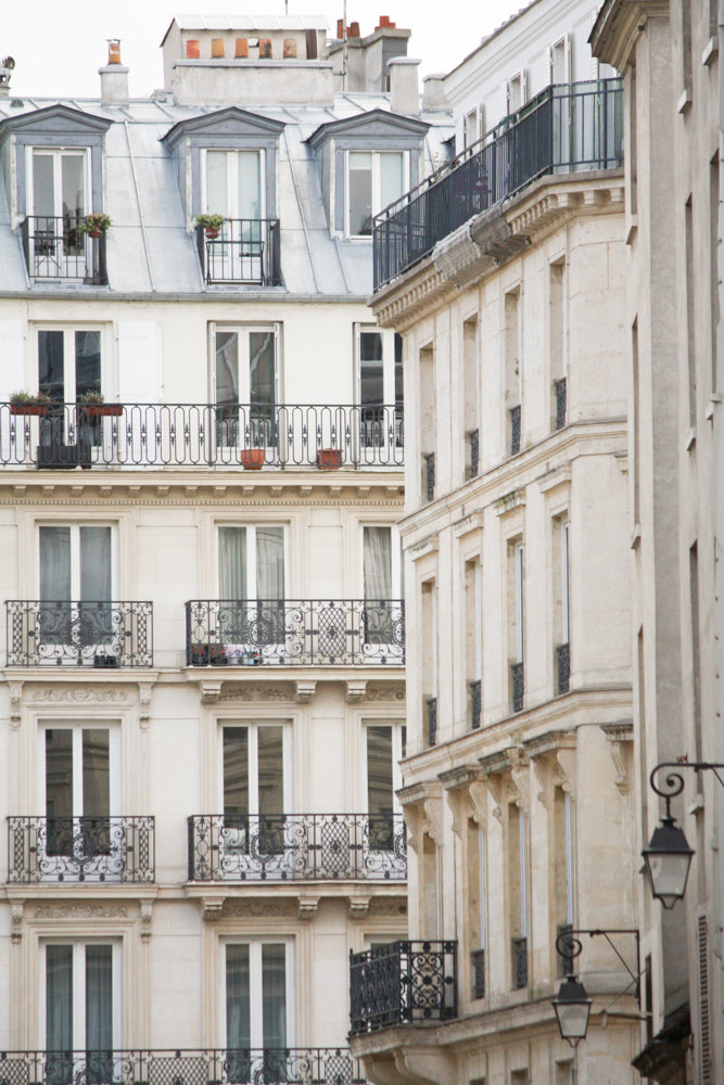 Marais Morning Rooftop View - Every Day Paris 