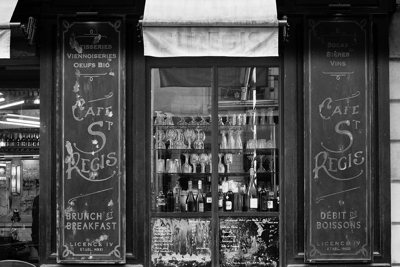 Evening at Café St Regis - Every Day Paris