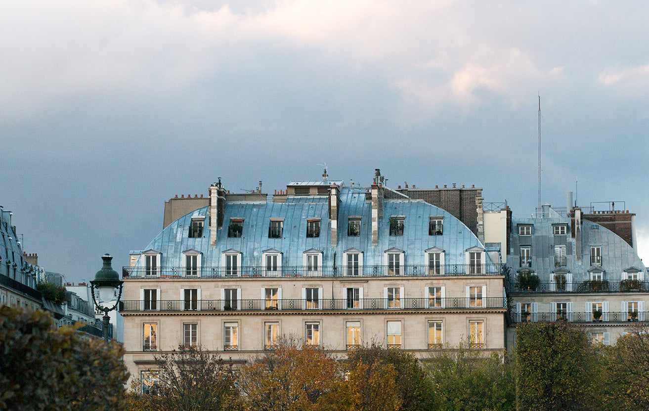 Right Bank Paris Rooftops at Sunset - Every Day Paris