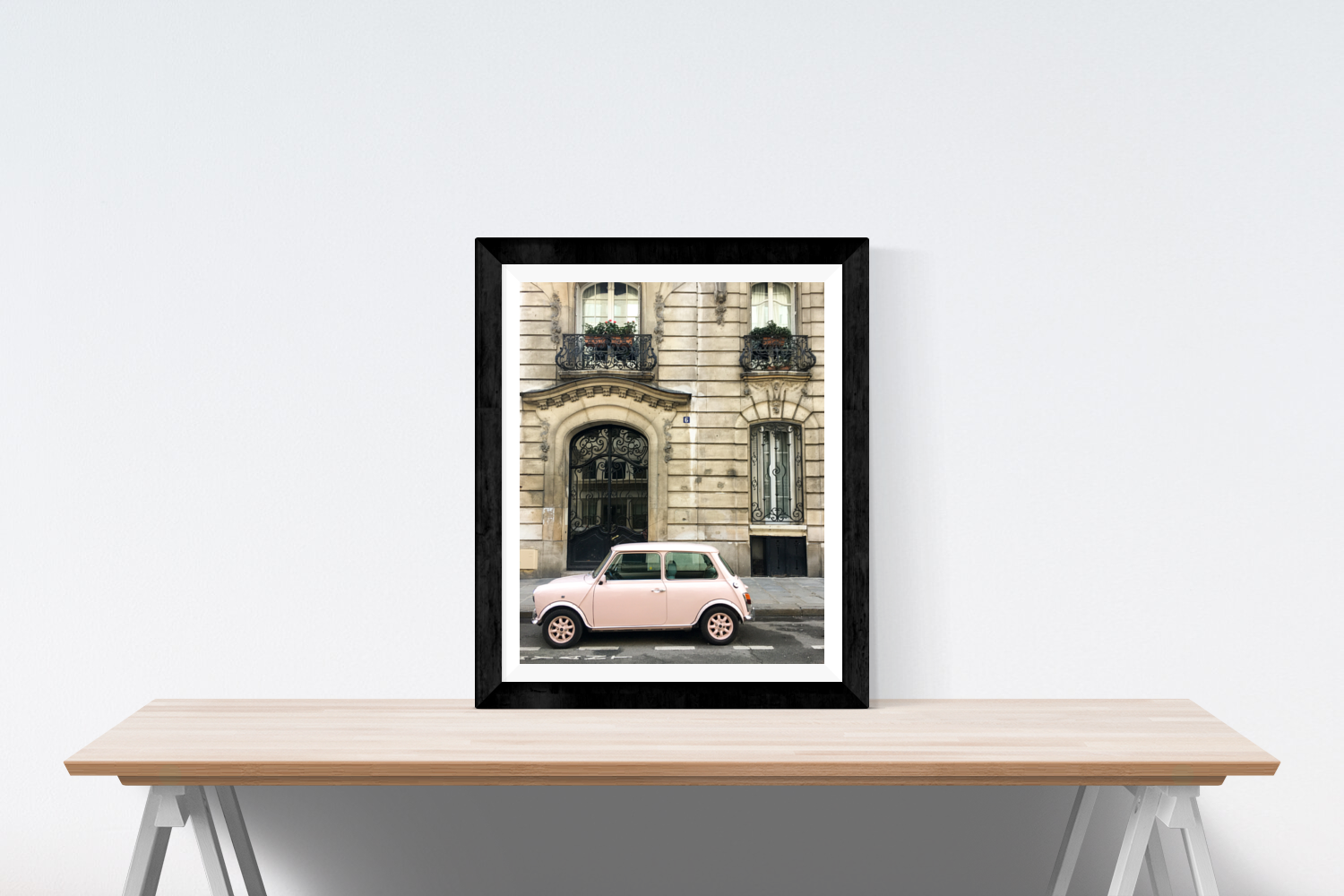 Pink Car on The Streets of Paris - Every Day Paris