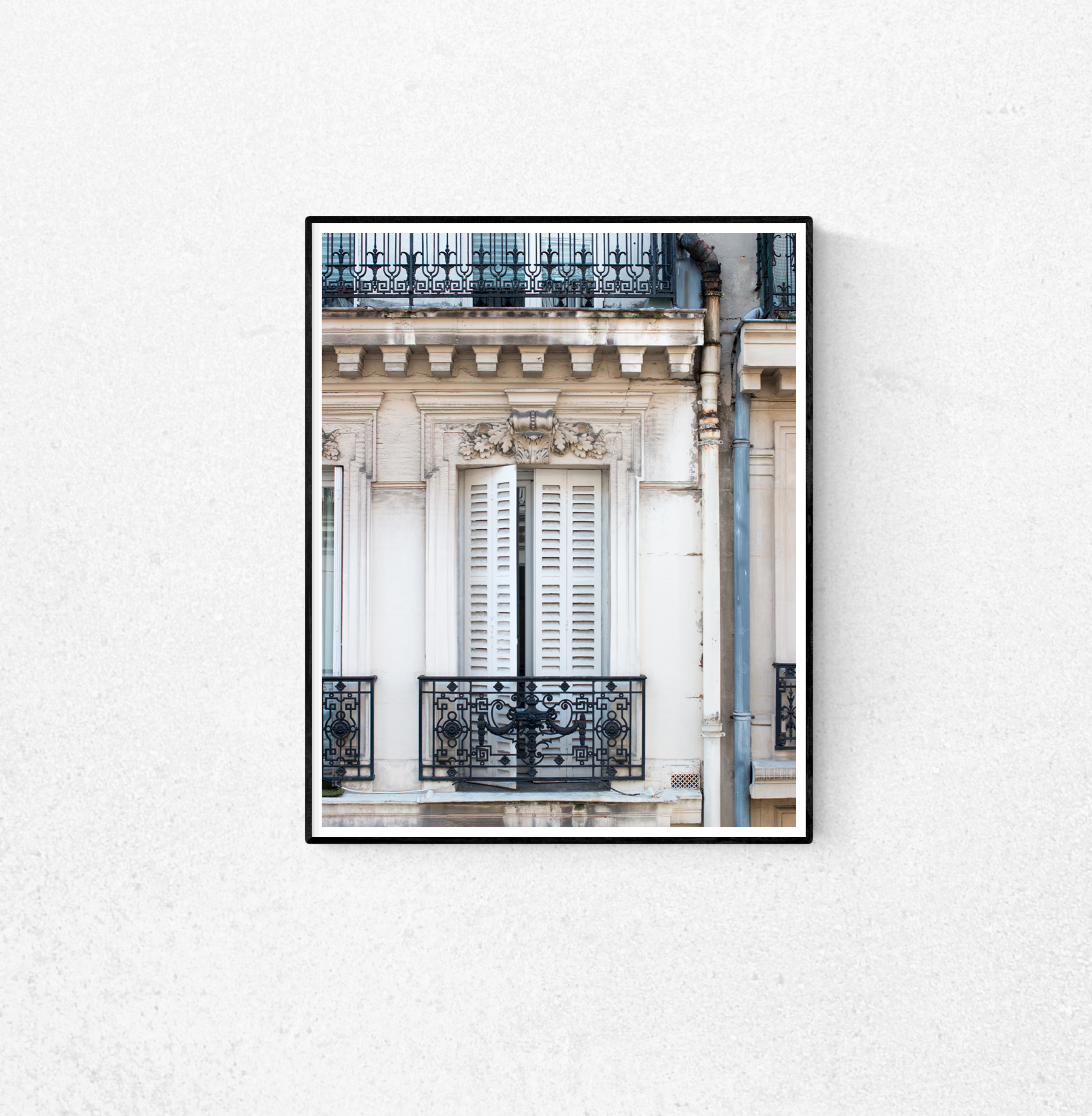 Parisian Window View - Every Day Paris