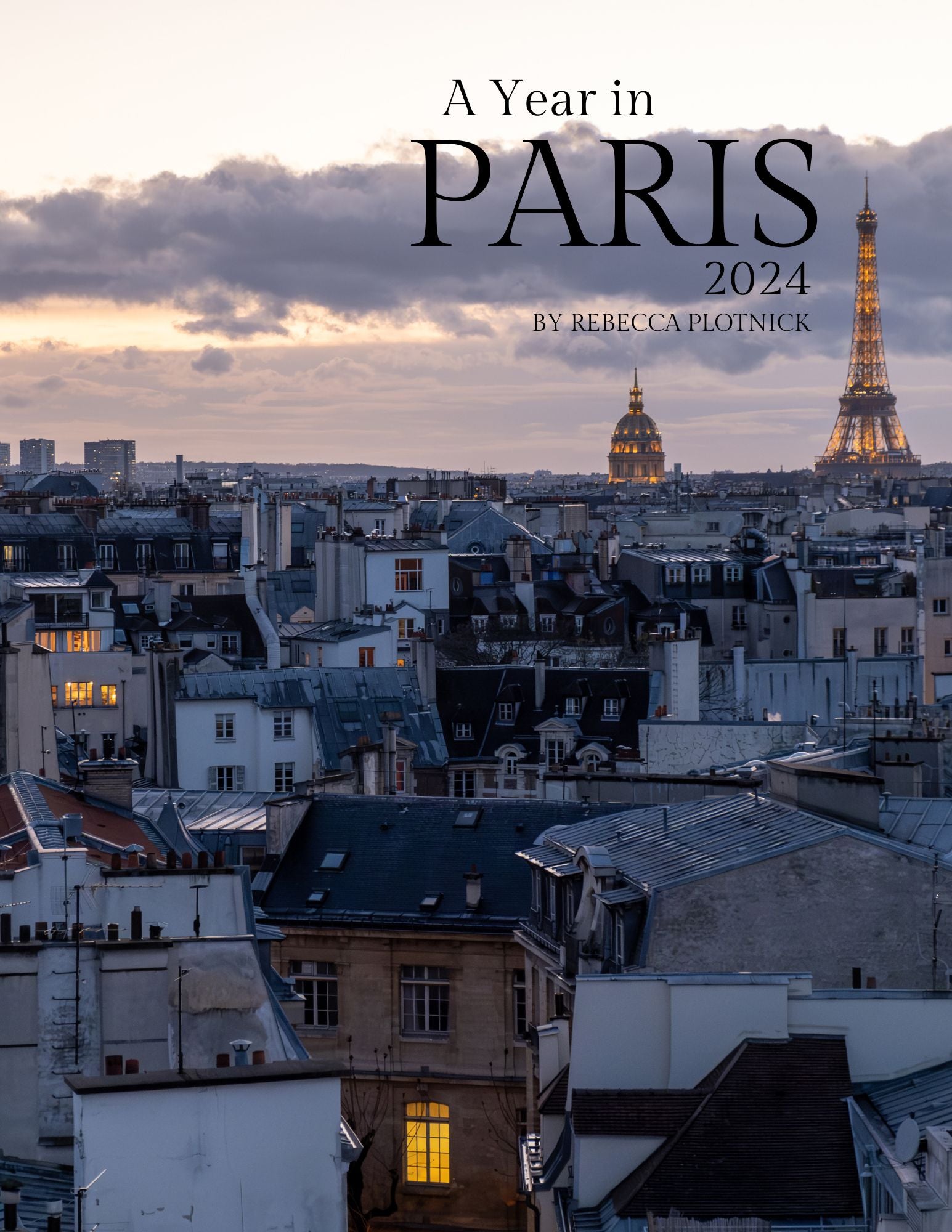 2024 Planner Paris: Weekly and monthly agenda with a large squares, Sunday  to Saturday, coloring book pages, and minimalist interior for Paris lovers