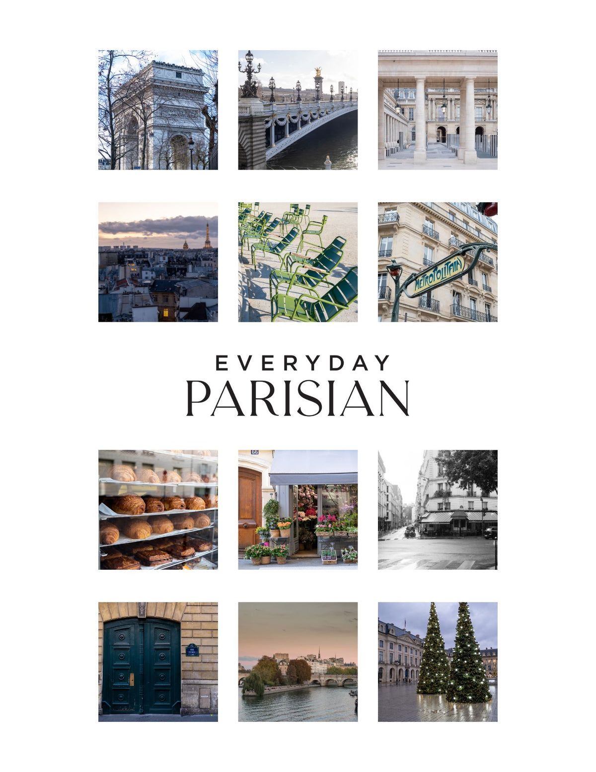 A Year in Paris 2024 Calendar