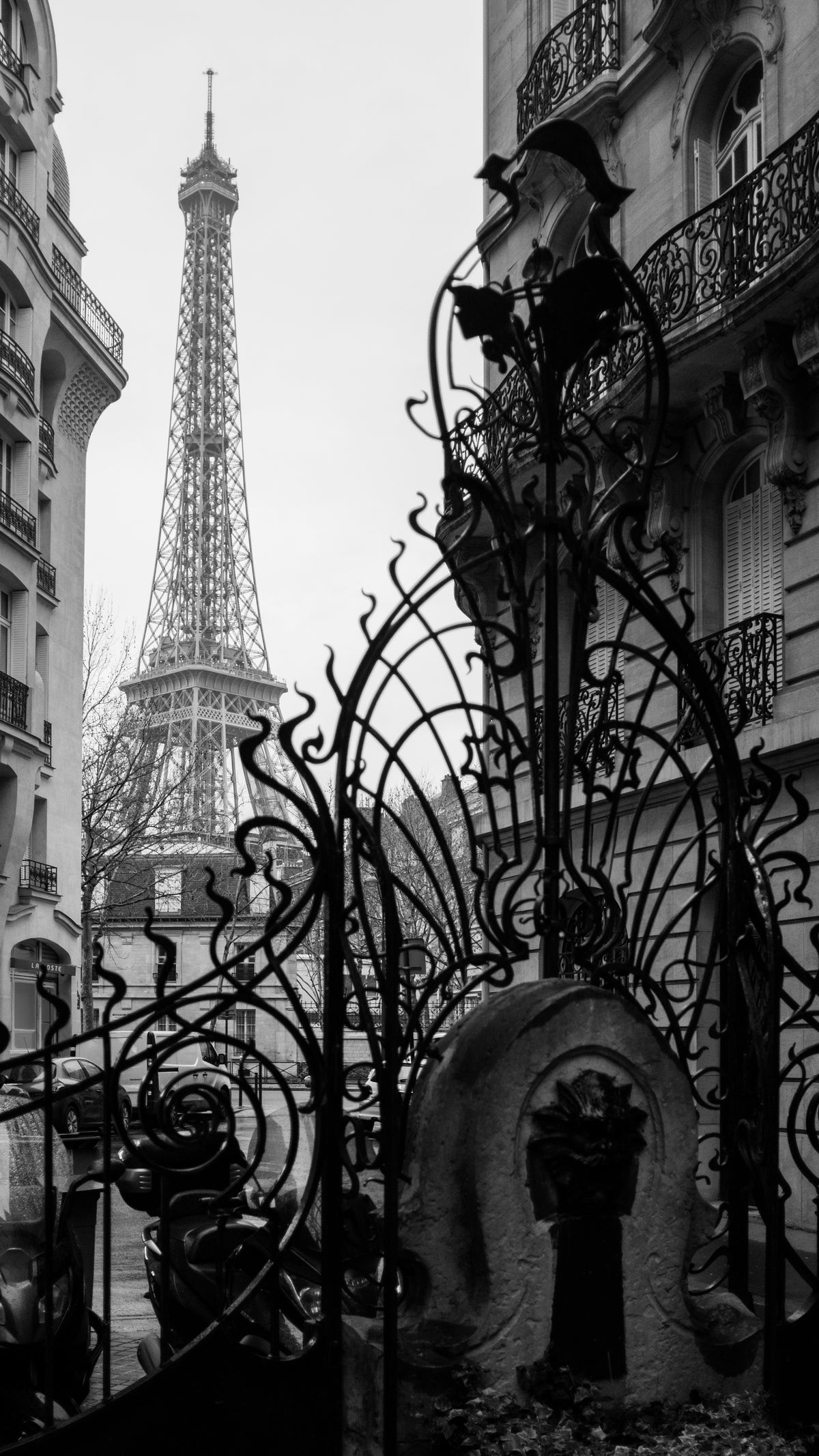Eiffel Tower View Avenue Rapp