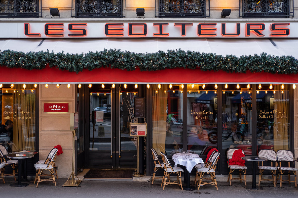 Christmas at Les Editeurs in Paris