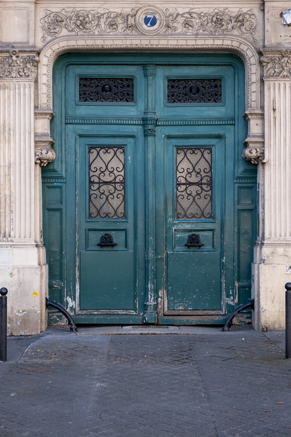 Paris Green Door #7