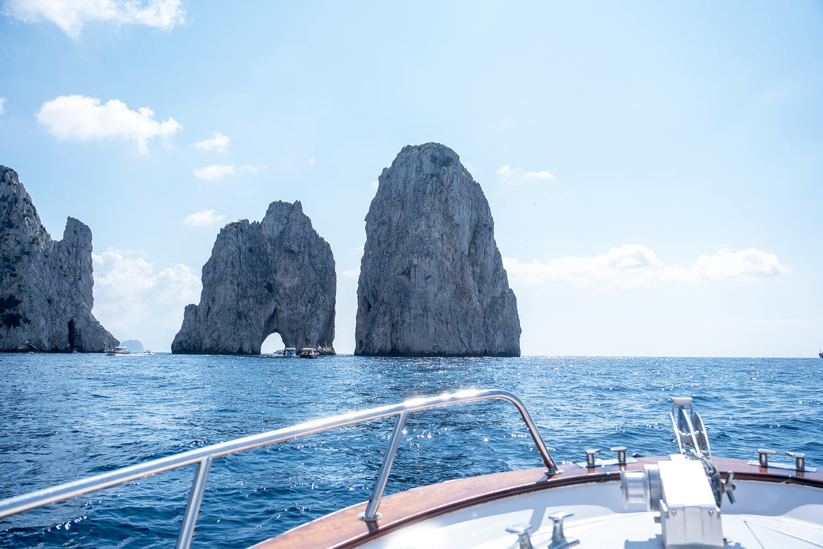 Summer Boat Ride in Capri