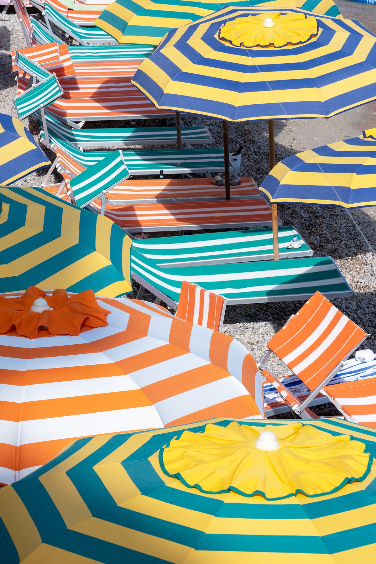 Capri Colorful Umbrellas
