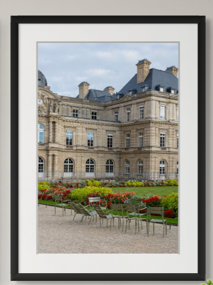 October Fall Stroll in Luxembourg Gardens