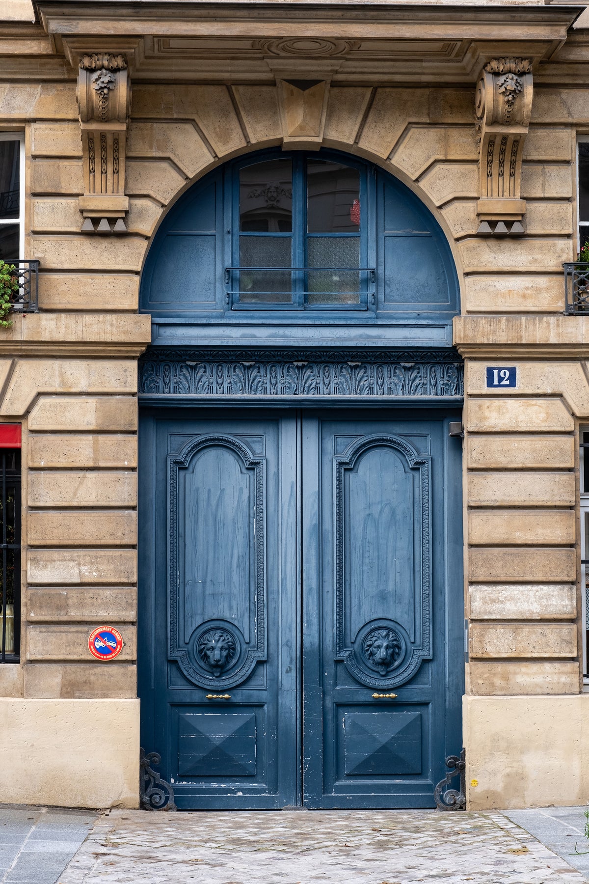 Blue Door in Paris Number 12