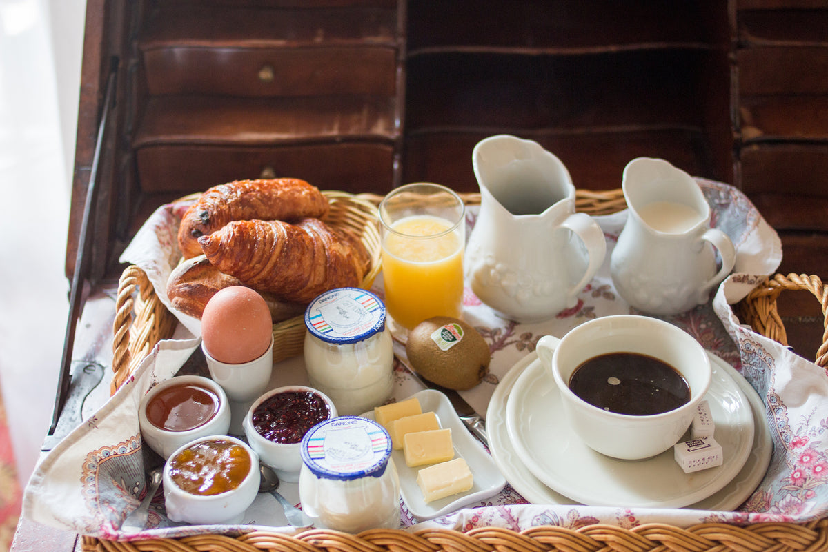 Coffee and Croissant in Paris