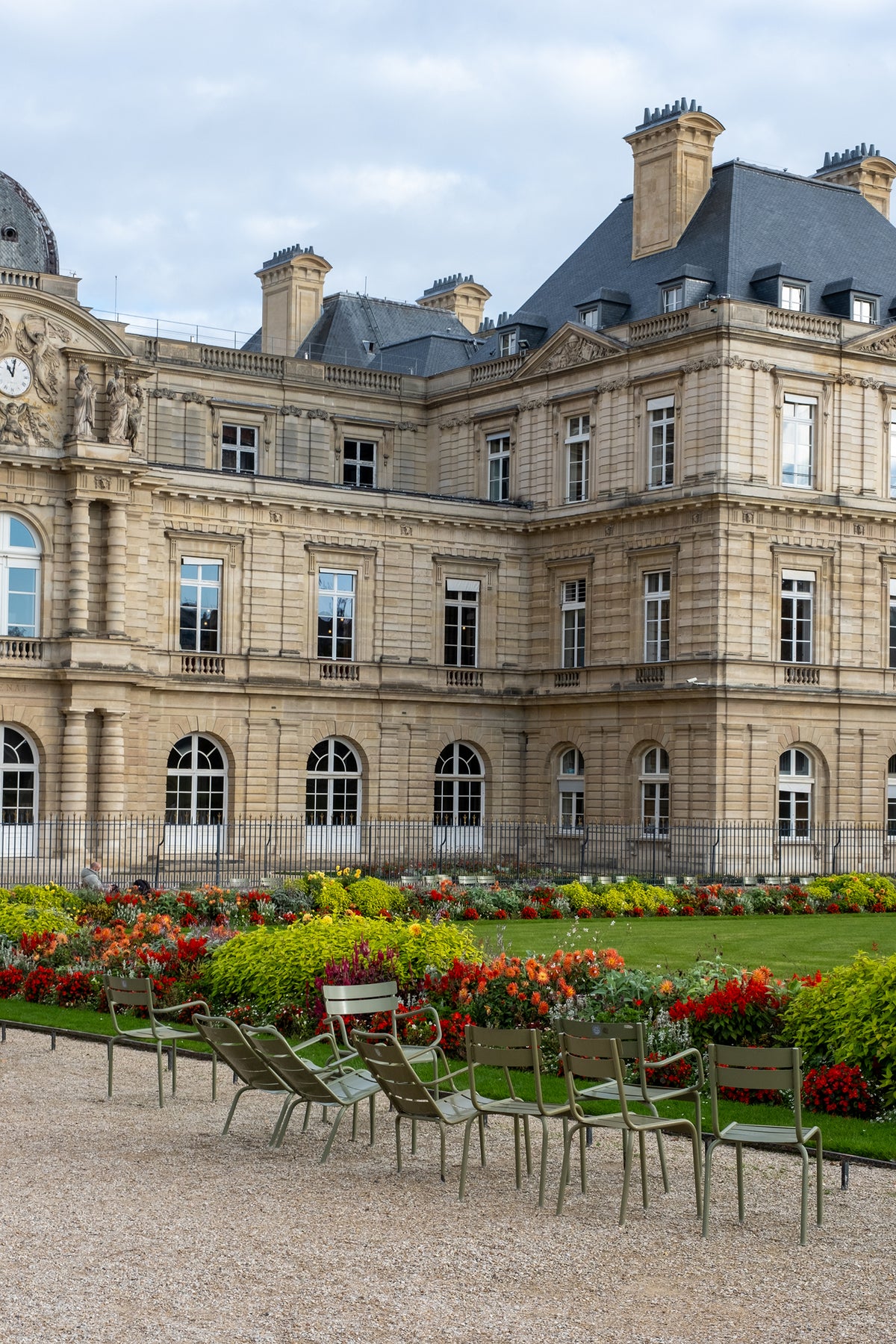 October Fall Stroll in Luxembourg Gardens