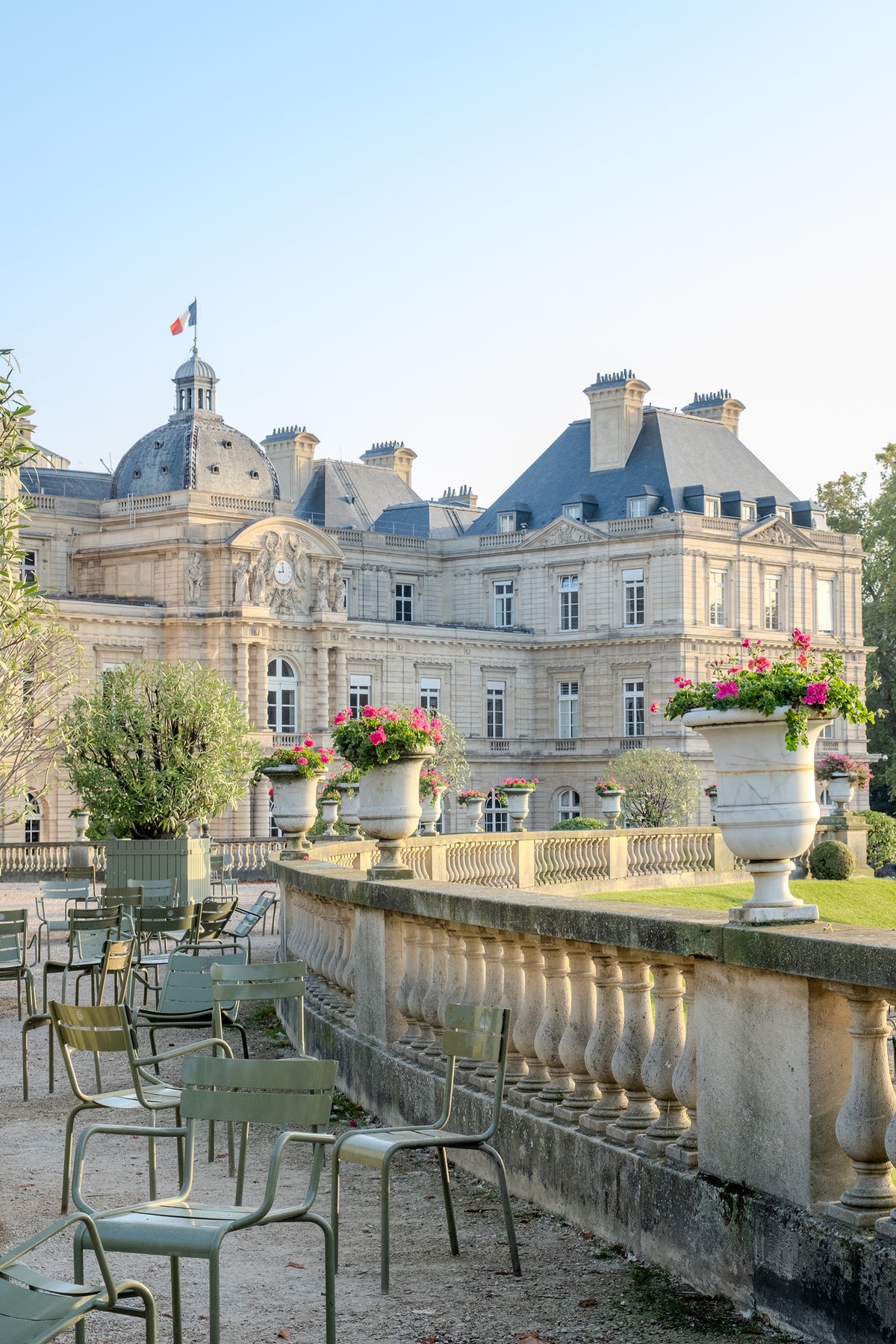 Fall in Luxembourg Gardens