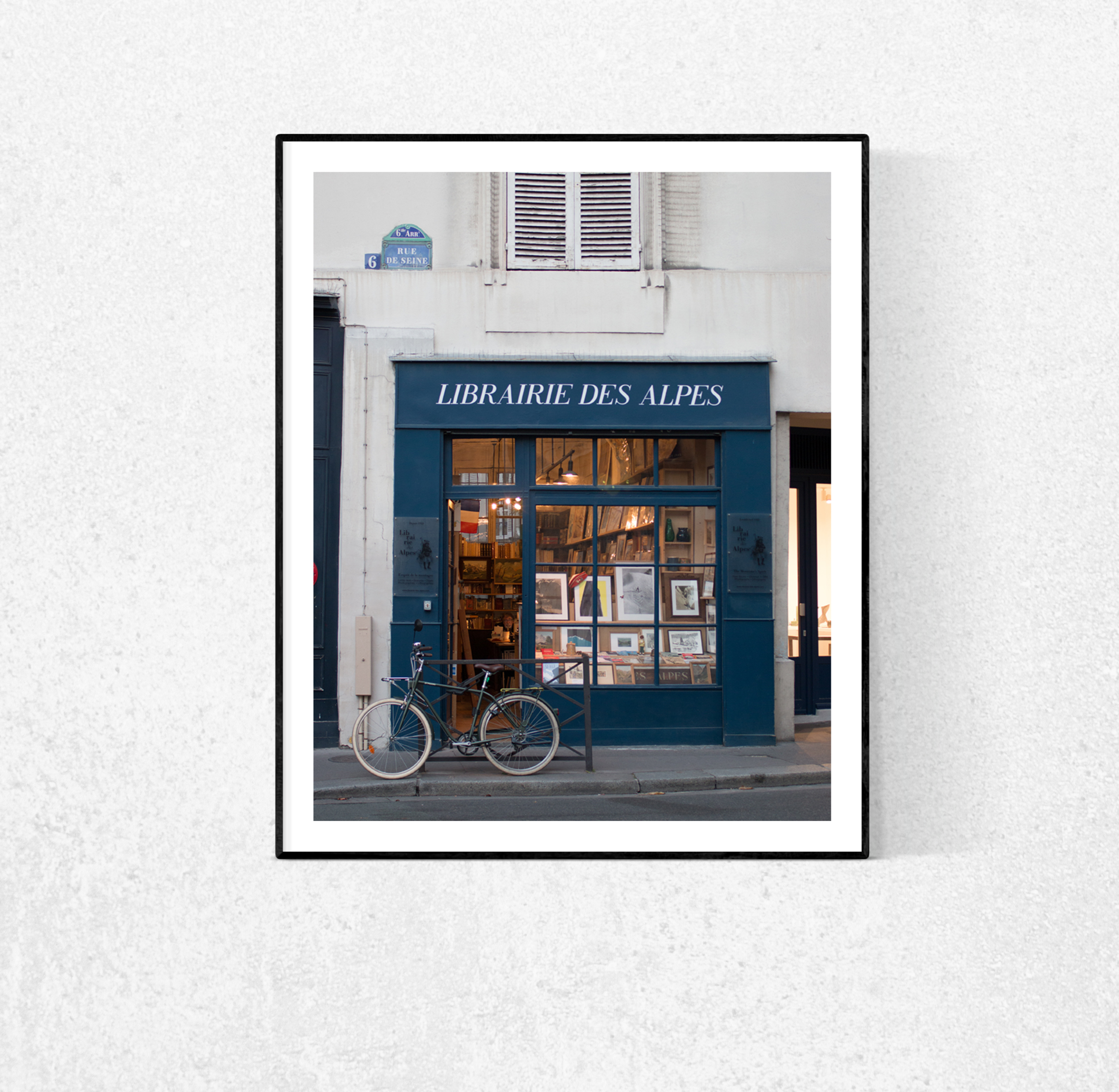 Bookshop on Rue de Seine - Every Day Paris 