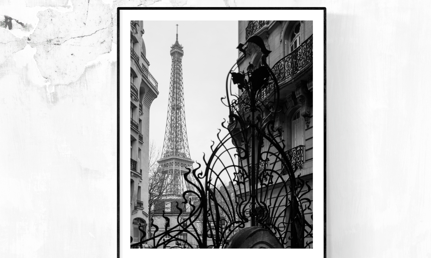 Eiffel Tower View Avenue Rapp - Every Day Paris 