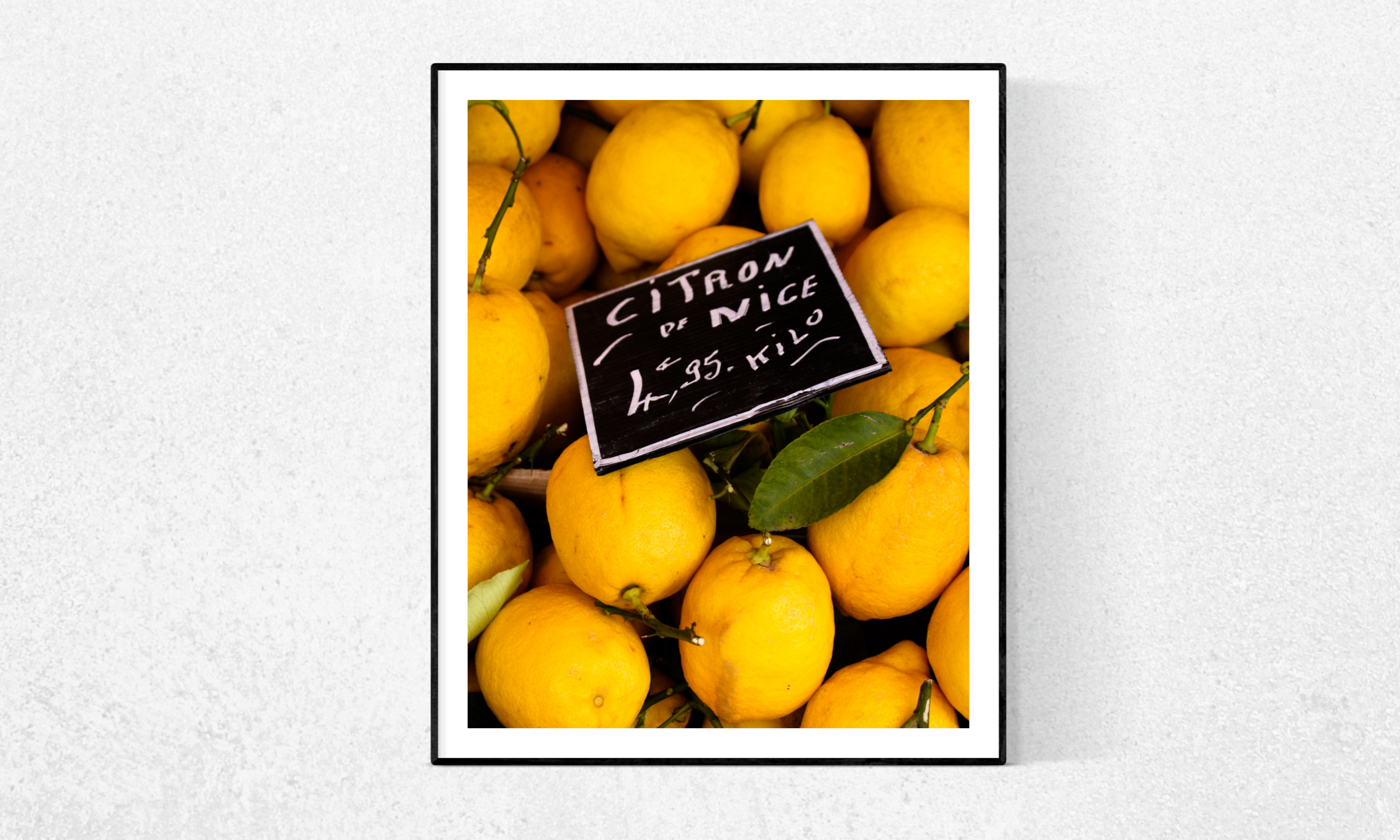 Yellow Lemons in Nice France - Every Day Paris 