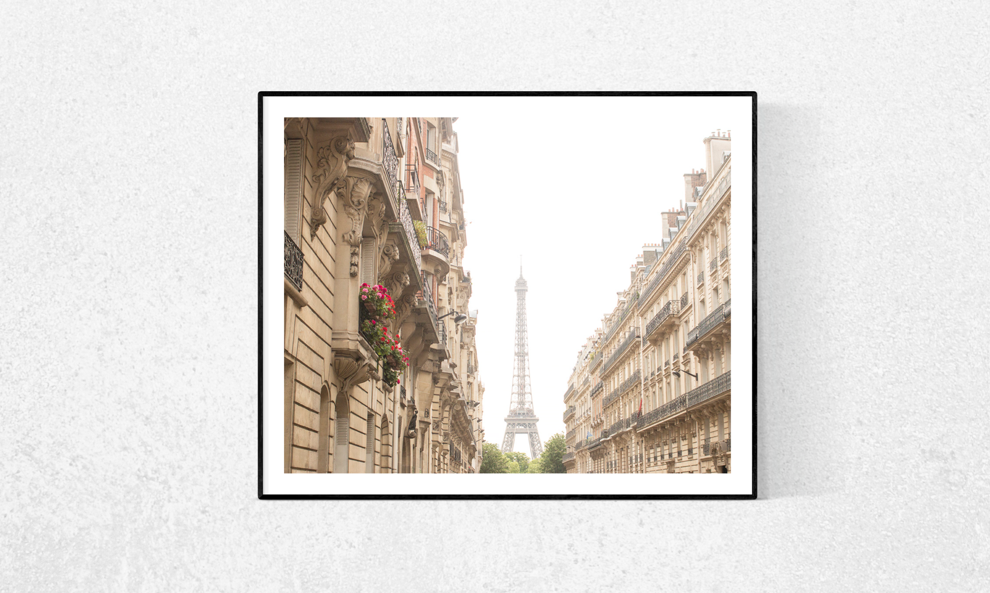 Eiffel Tower View from the Sunny Side of the Street - Every Day Paris 
