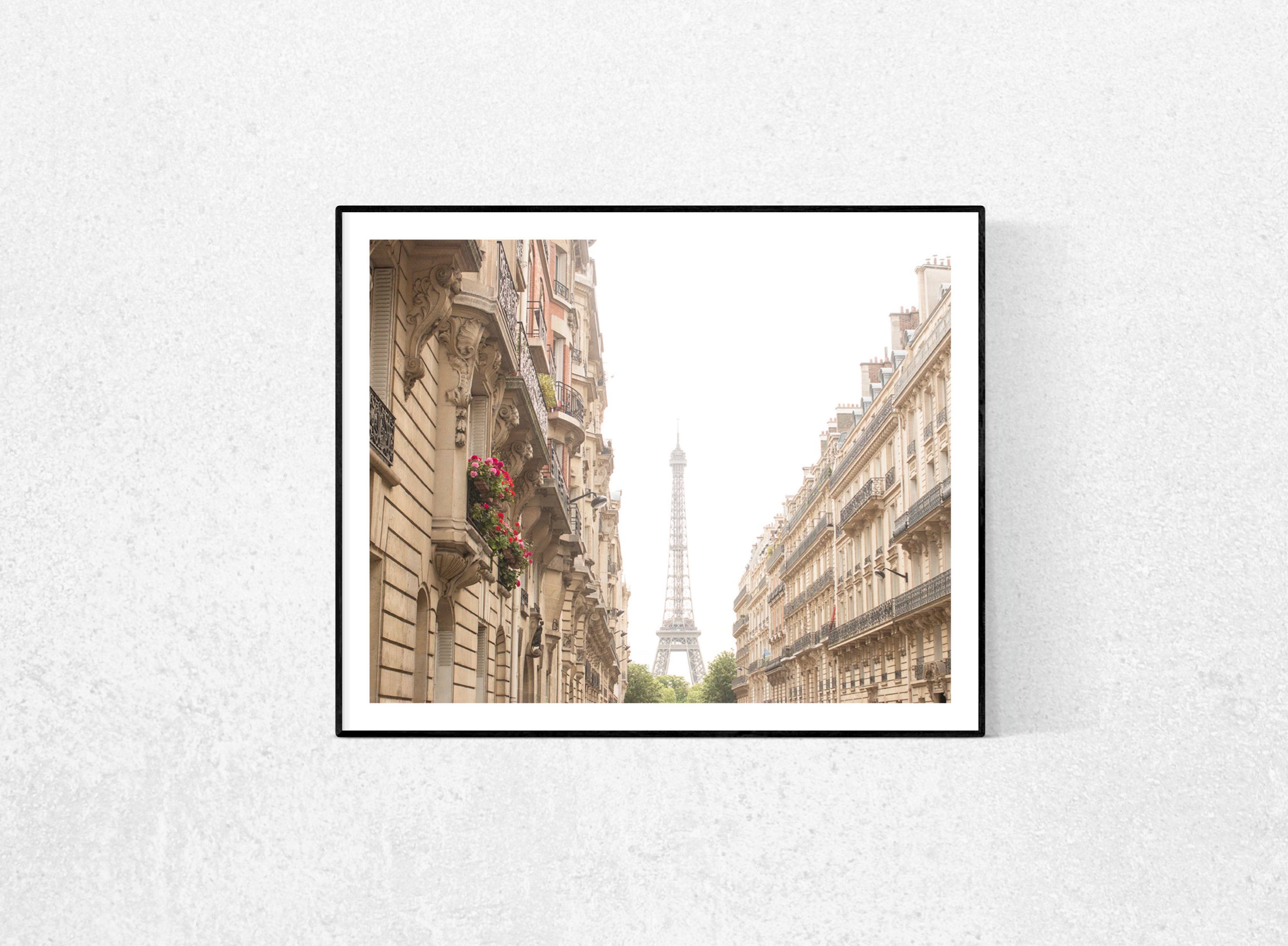 Eiffel Tower View from the Sunny Side of the Street - Every Day Paris 