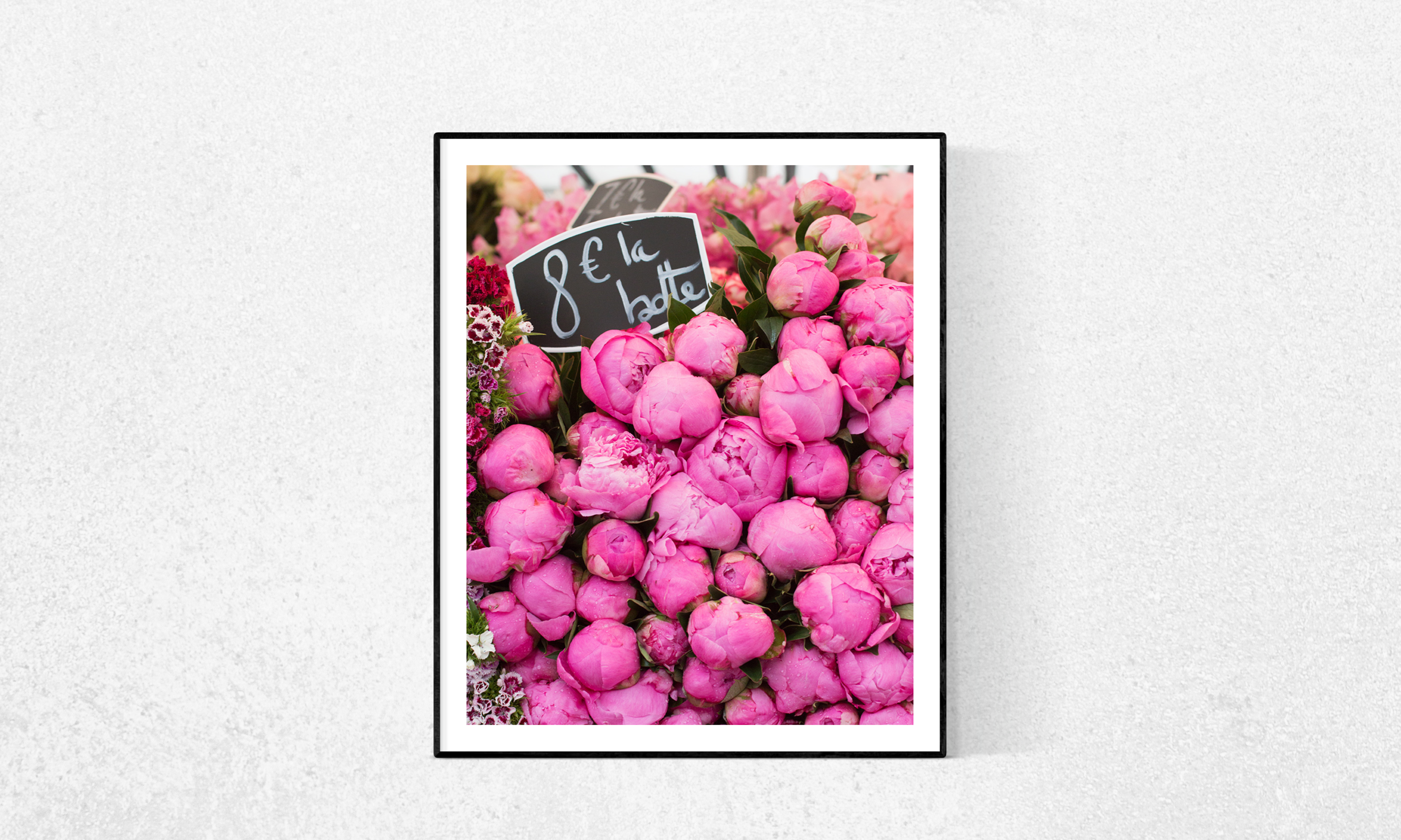 Pink Peonies for Sale at the Paris Market - Every Day Paris 