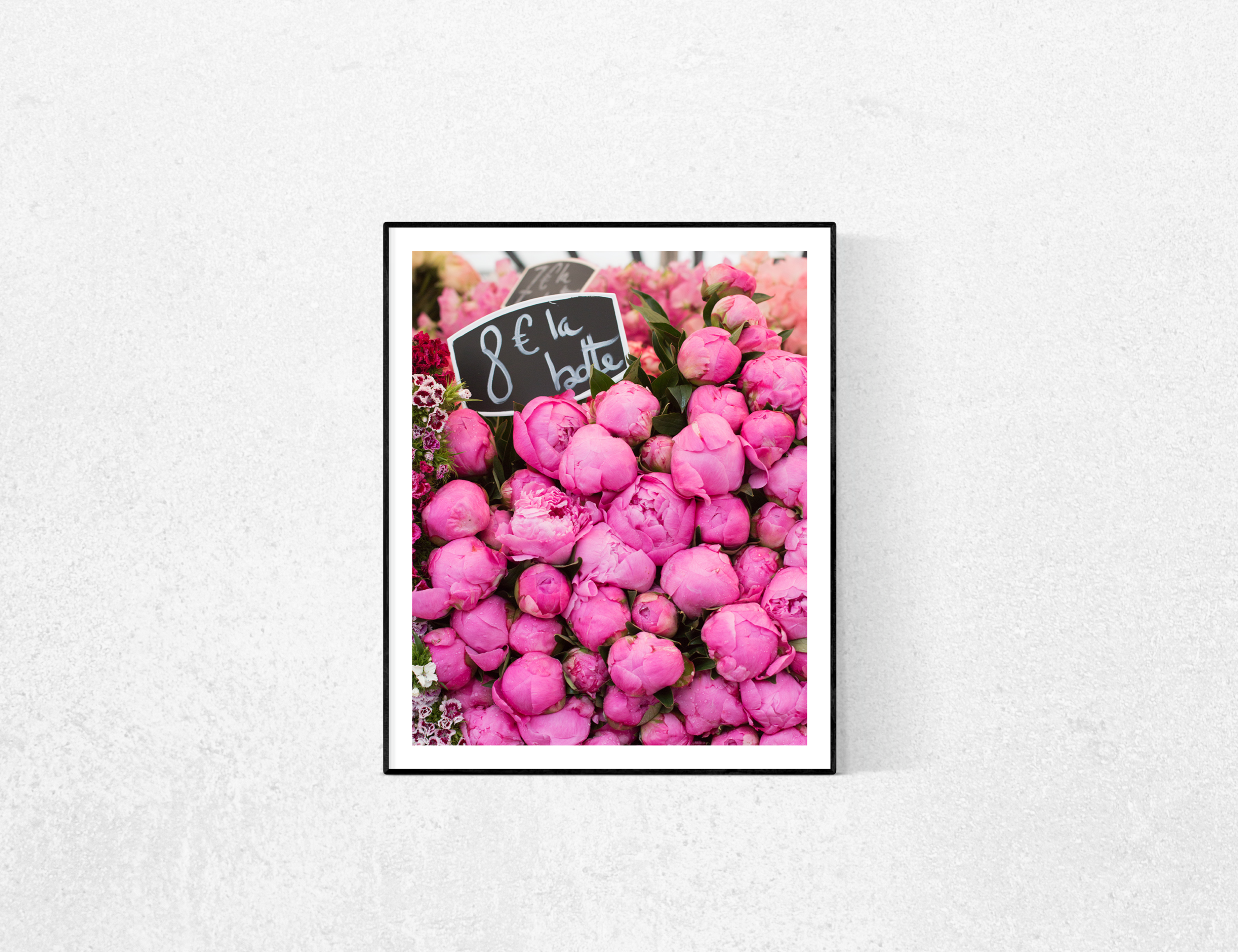 Paris Pink Peony Wrapping Paper - Everyday Parisian