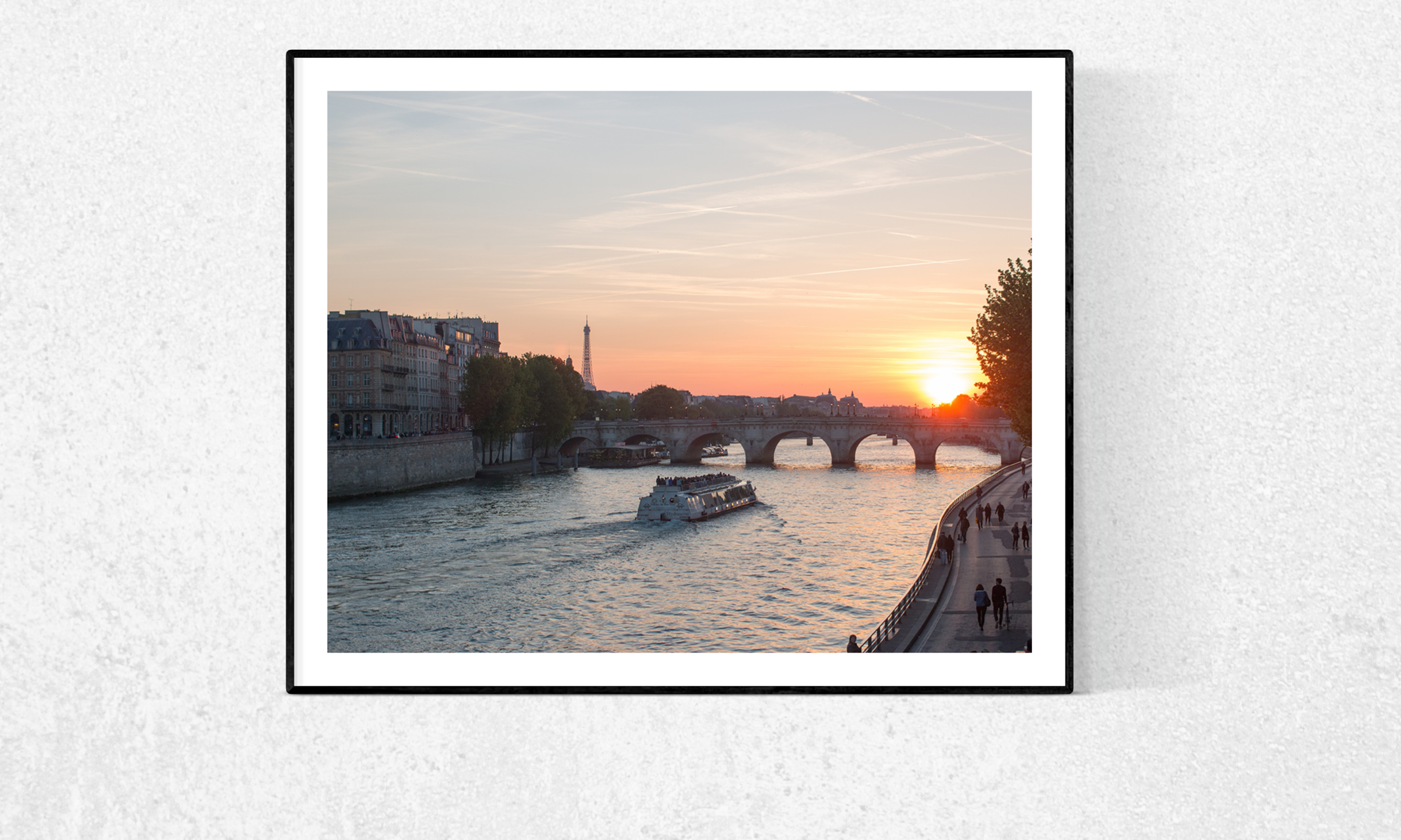 Sunset on the Seine - Every Day Paris 
