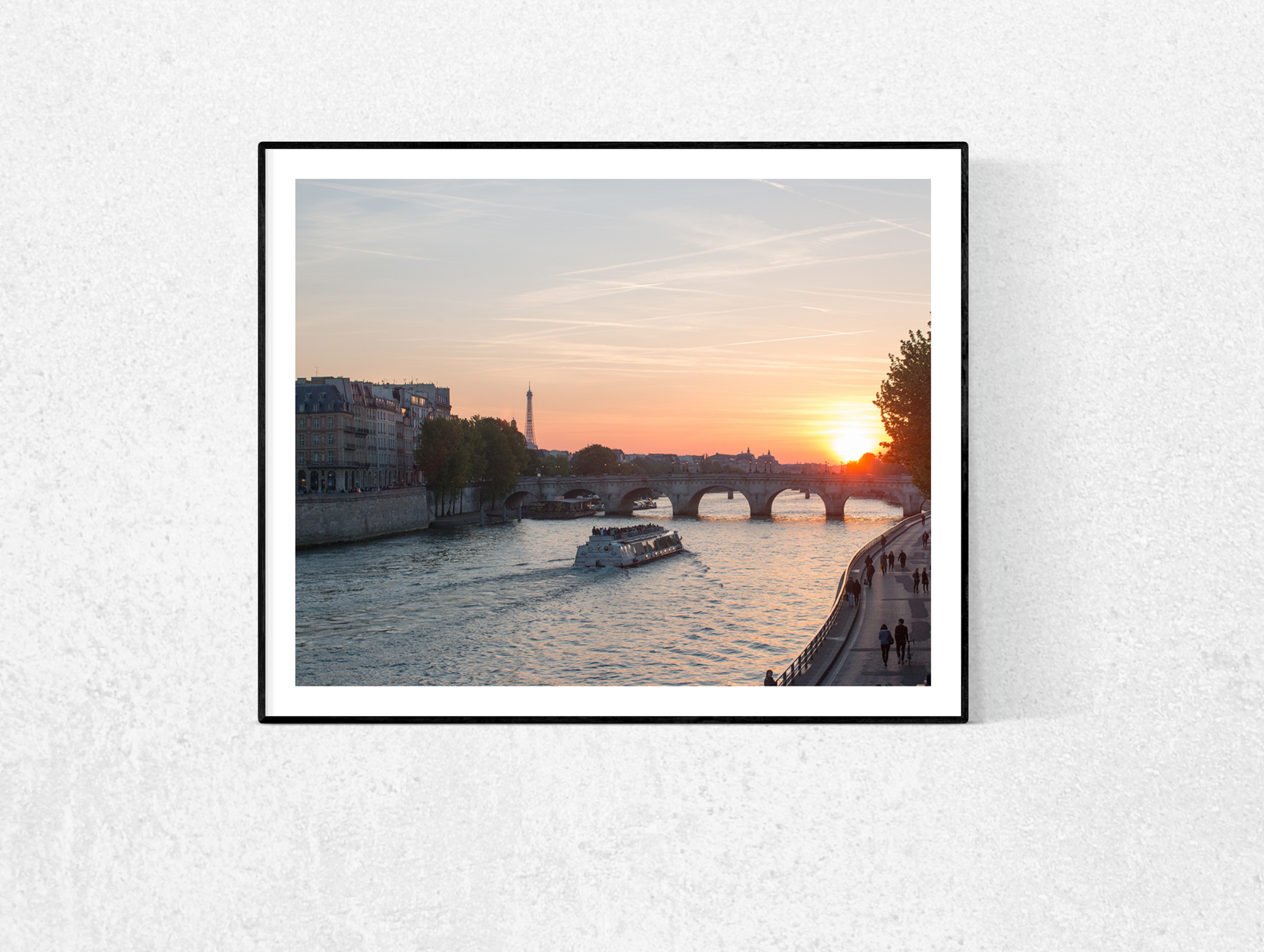 Sunset on the Seine - Every Day Paris 