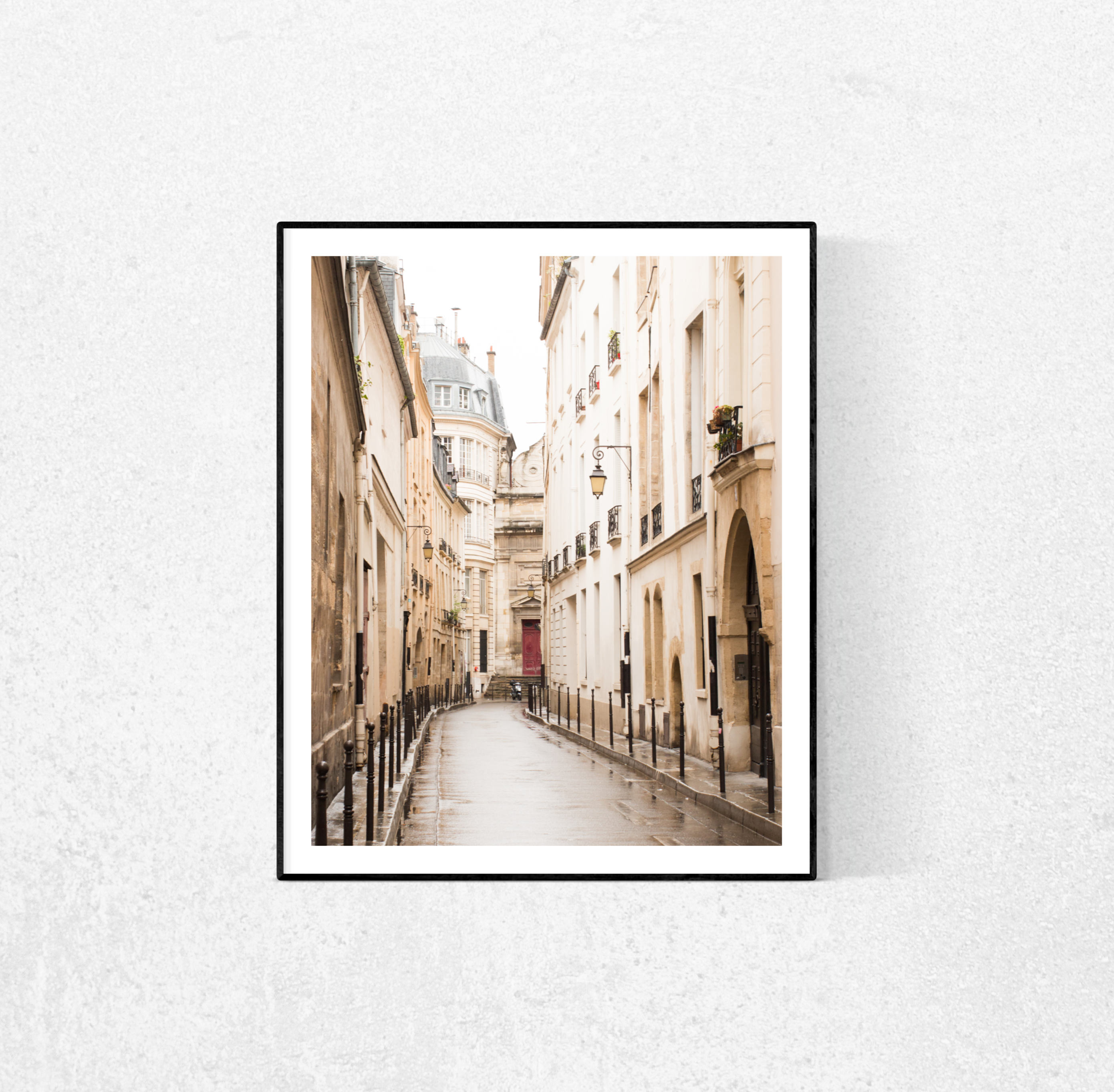 Rainy Morning in the Marais - Every Day Paris 
