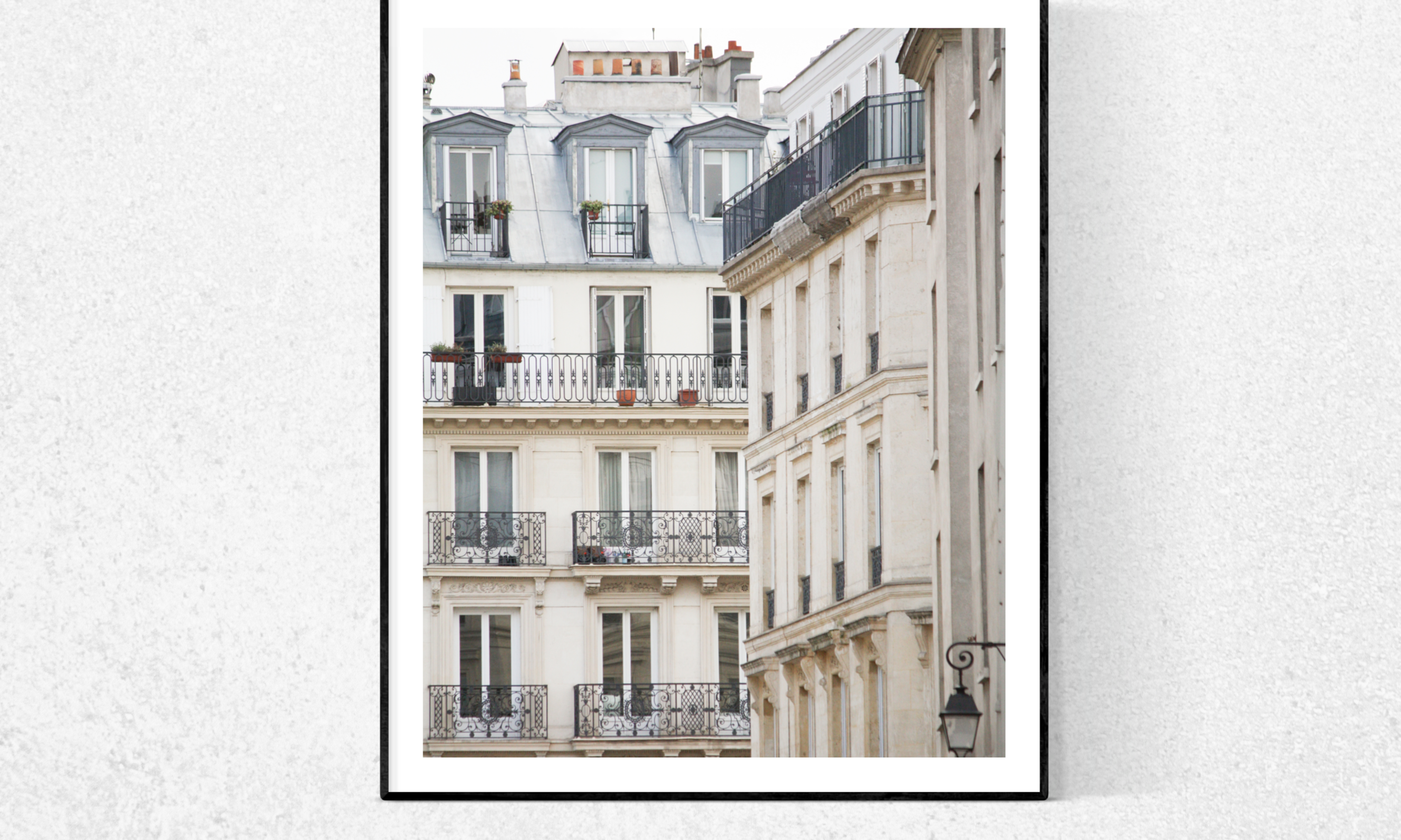 Marais Morning Rooftop View - Every Day Paris 