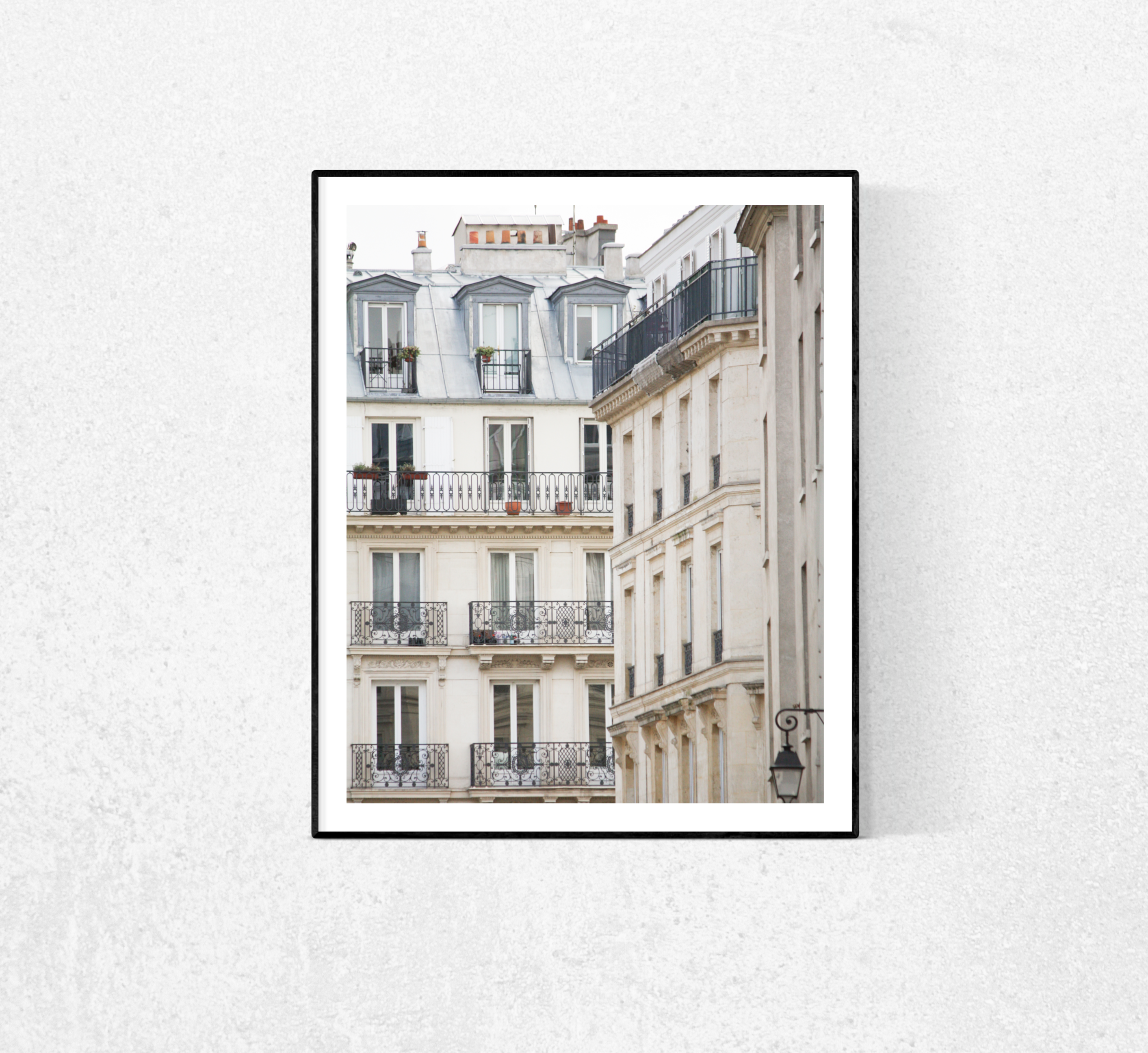 Marais Morning Rooftop View - Every Day Paris 