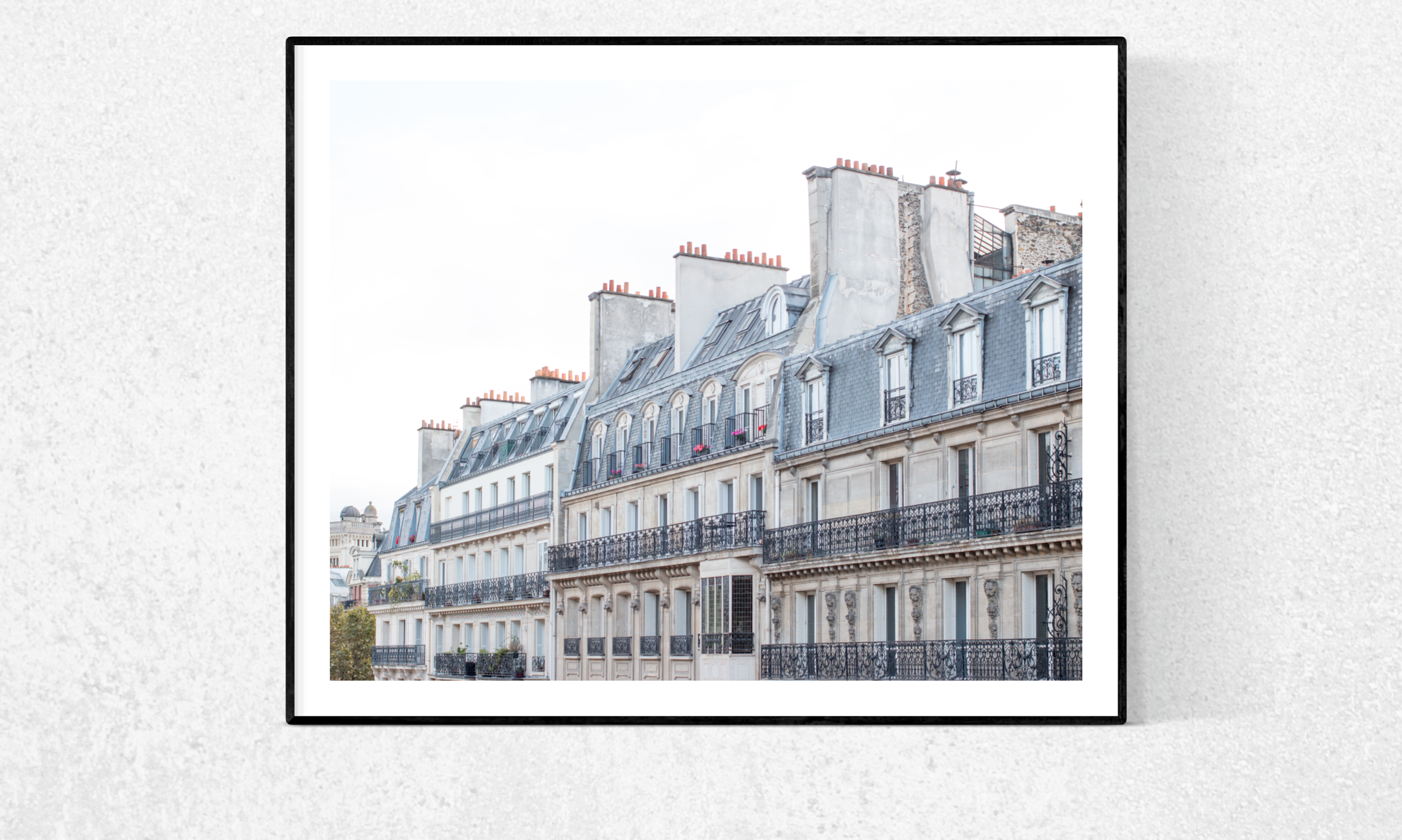 Left Bank Paris Balcony Rooftops St Germain de Prés - Every Day Paris 