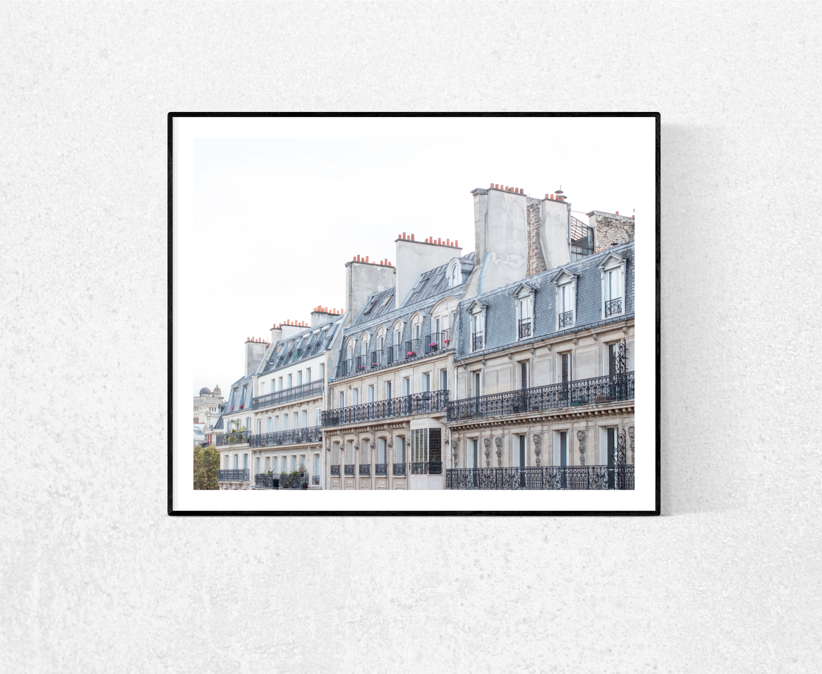 Left Bank Paris Balcony Rooftops St Germain de Prés - Every Day Paris 