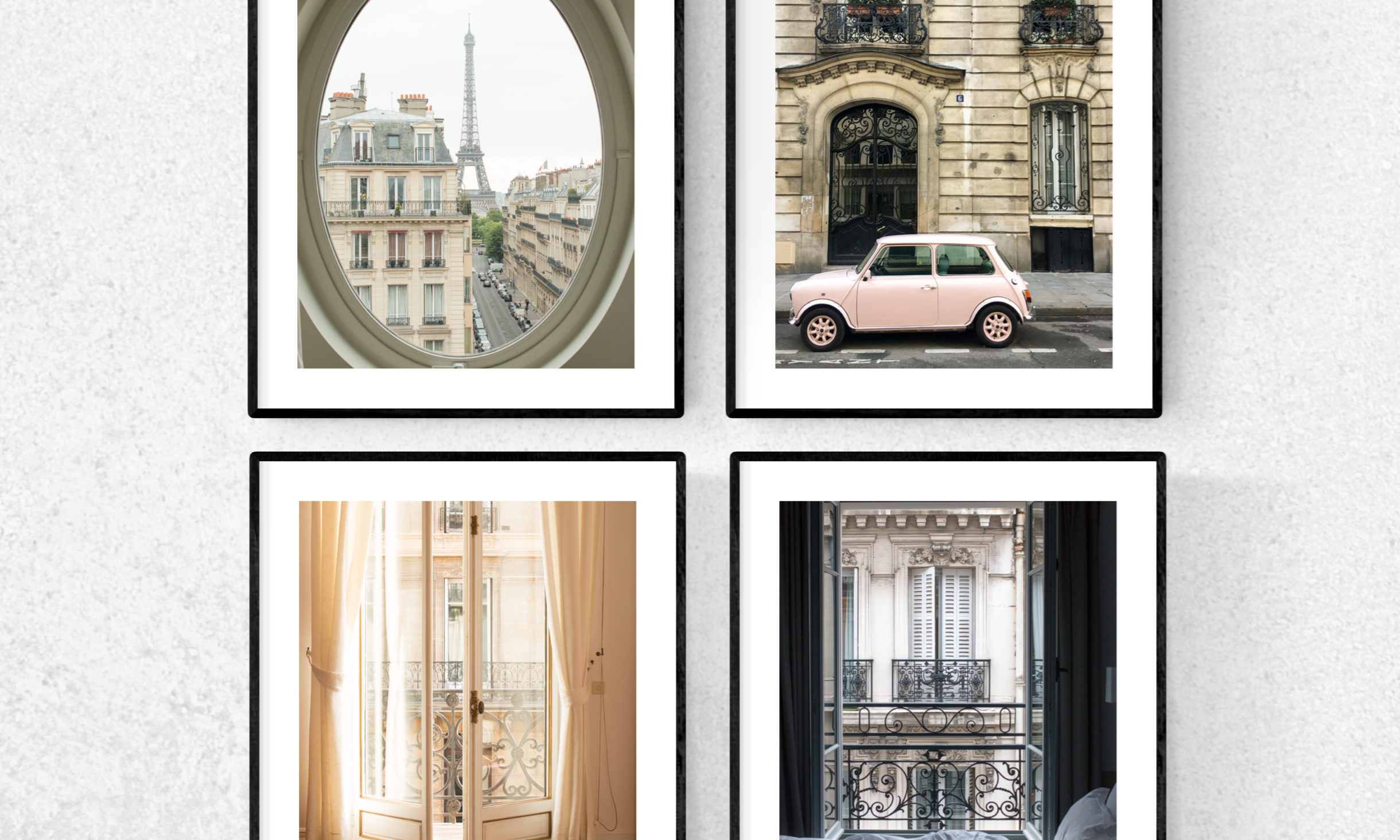 Best Selling Paris Photography Set of Four Prints - Every Day Paris 
