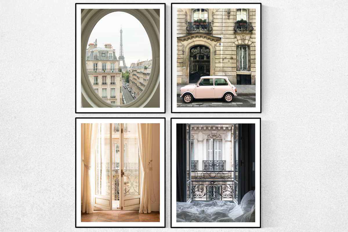 Best Selling Paris Photography Set of Four Prints - Every Day Paris 