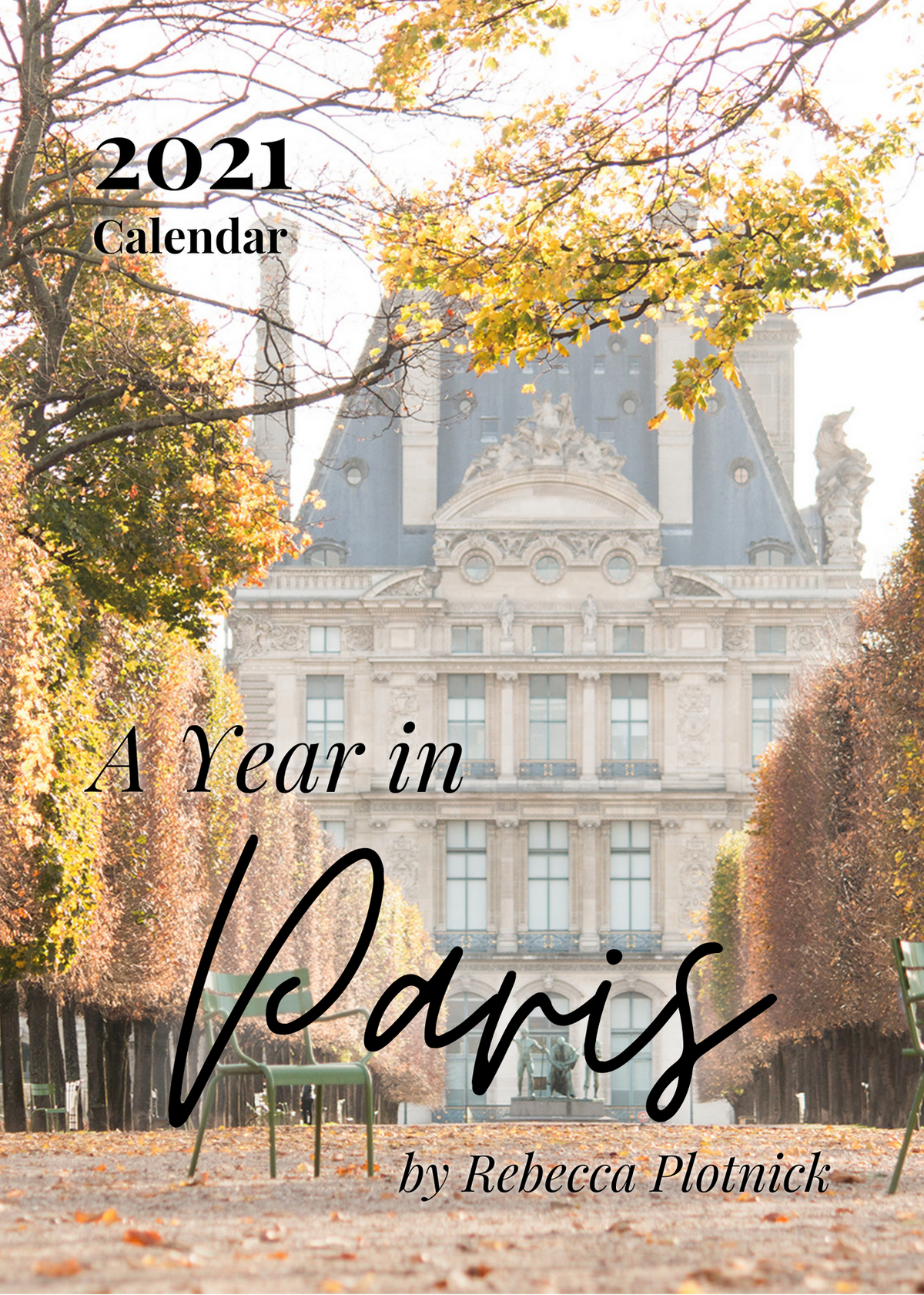 A Year in Paris 2021 Calendar and Holiday Notecard Set of 10
