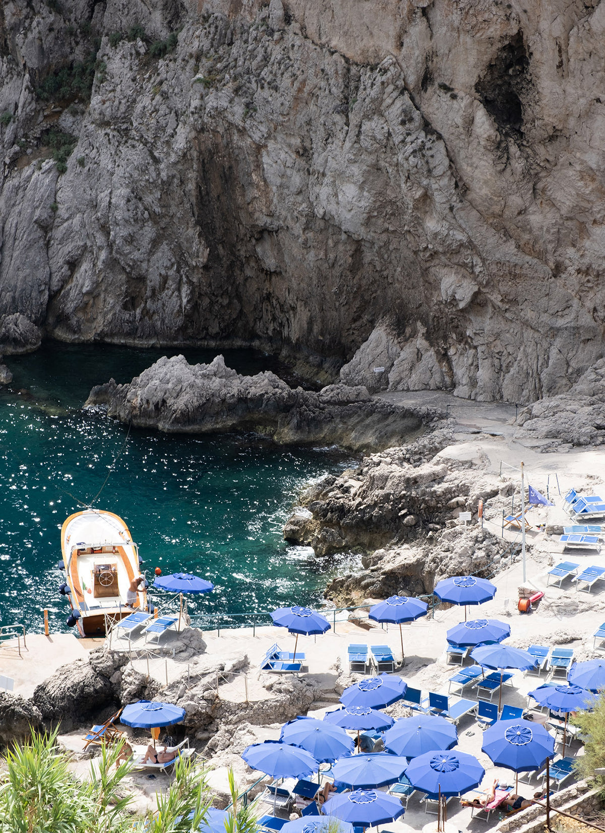 Summer Beach Days at Luigi in Capri