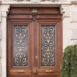 The Left Bank Brown Door - Every Day Paris 
