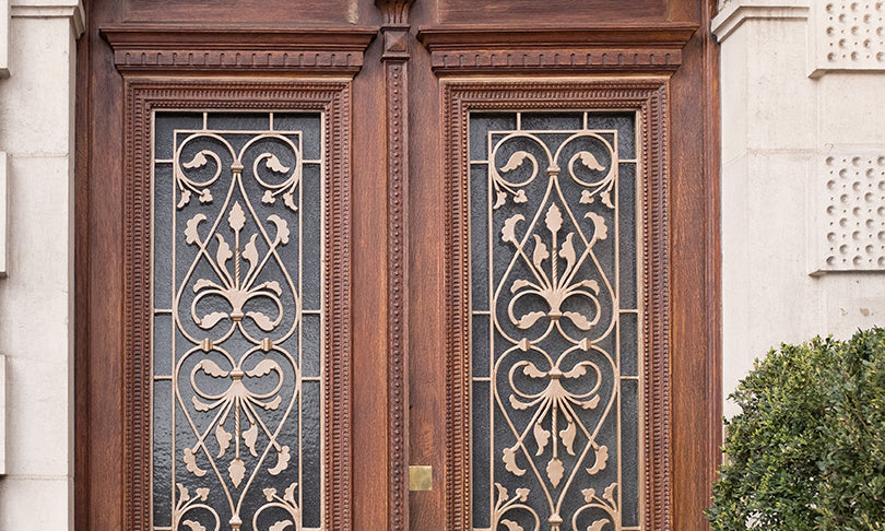 The Left Bank Brown Door - Every Day Paris 