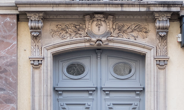 Left Bank Blue Door - Every Day Paris 