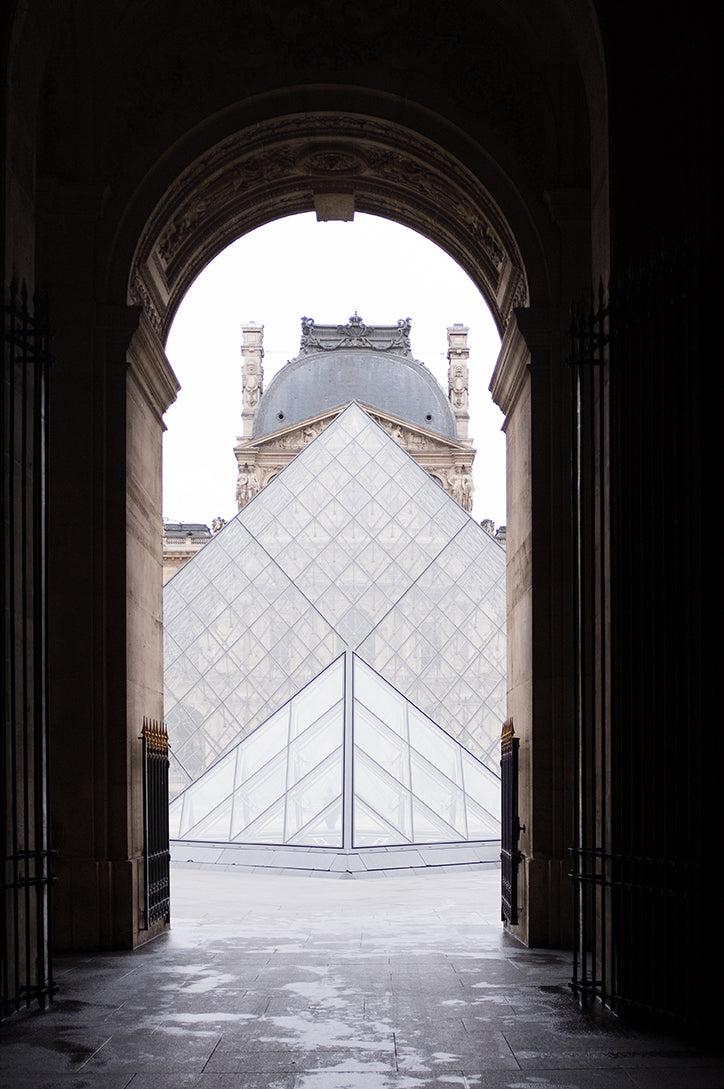 Louvre Paris Pyramid View - Every Day Paris 
