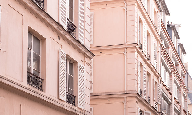 Pink Buildings on the Streets of Paris - Every Day Paris 